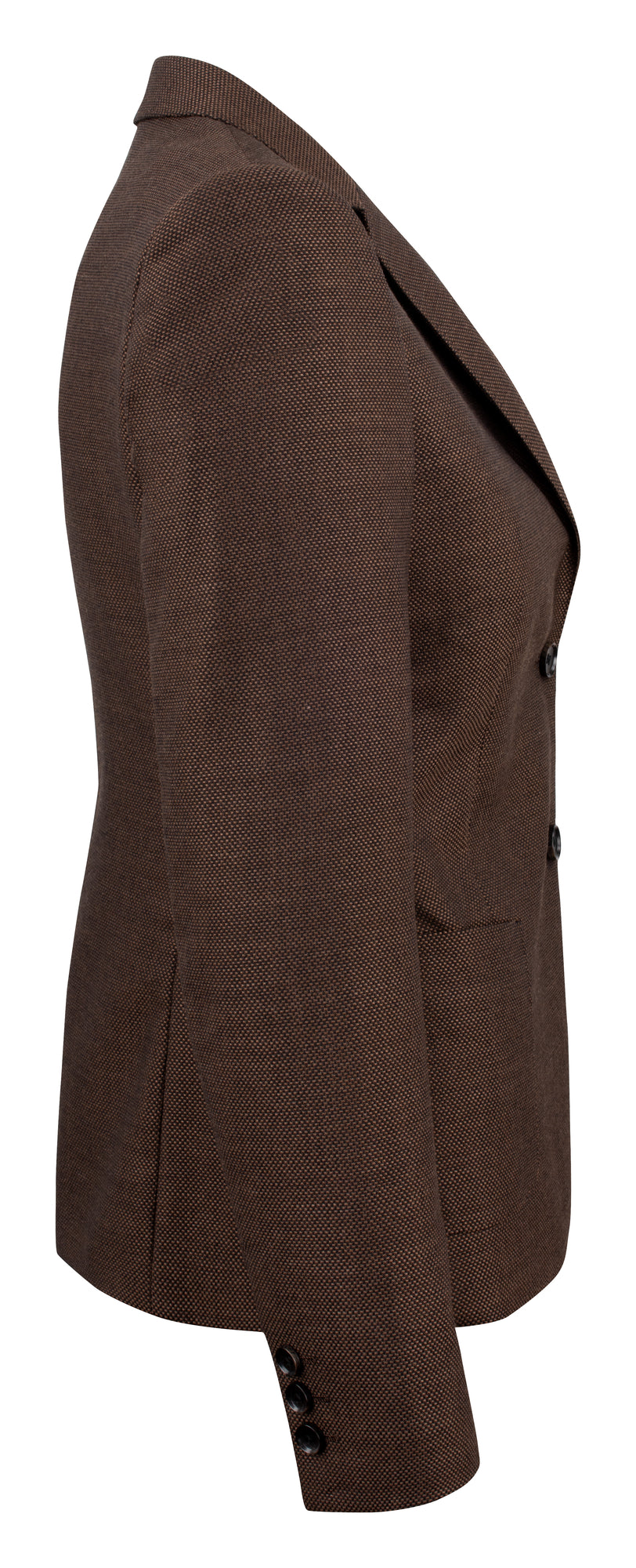 JH&F Club Blazer 30 Woman Brown Melange