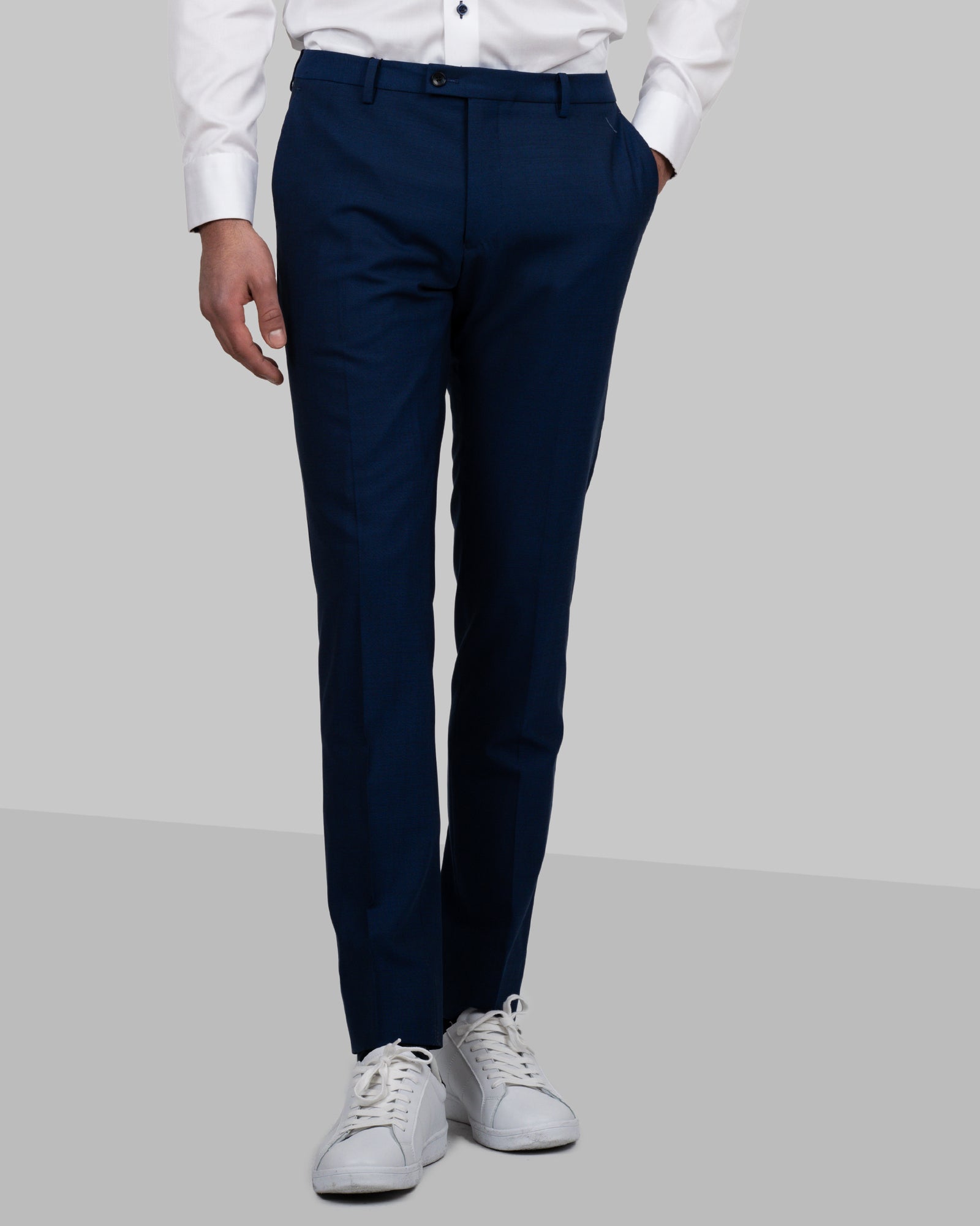 JH&F Classic Trousers Navy Melange