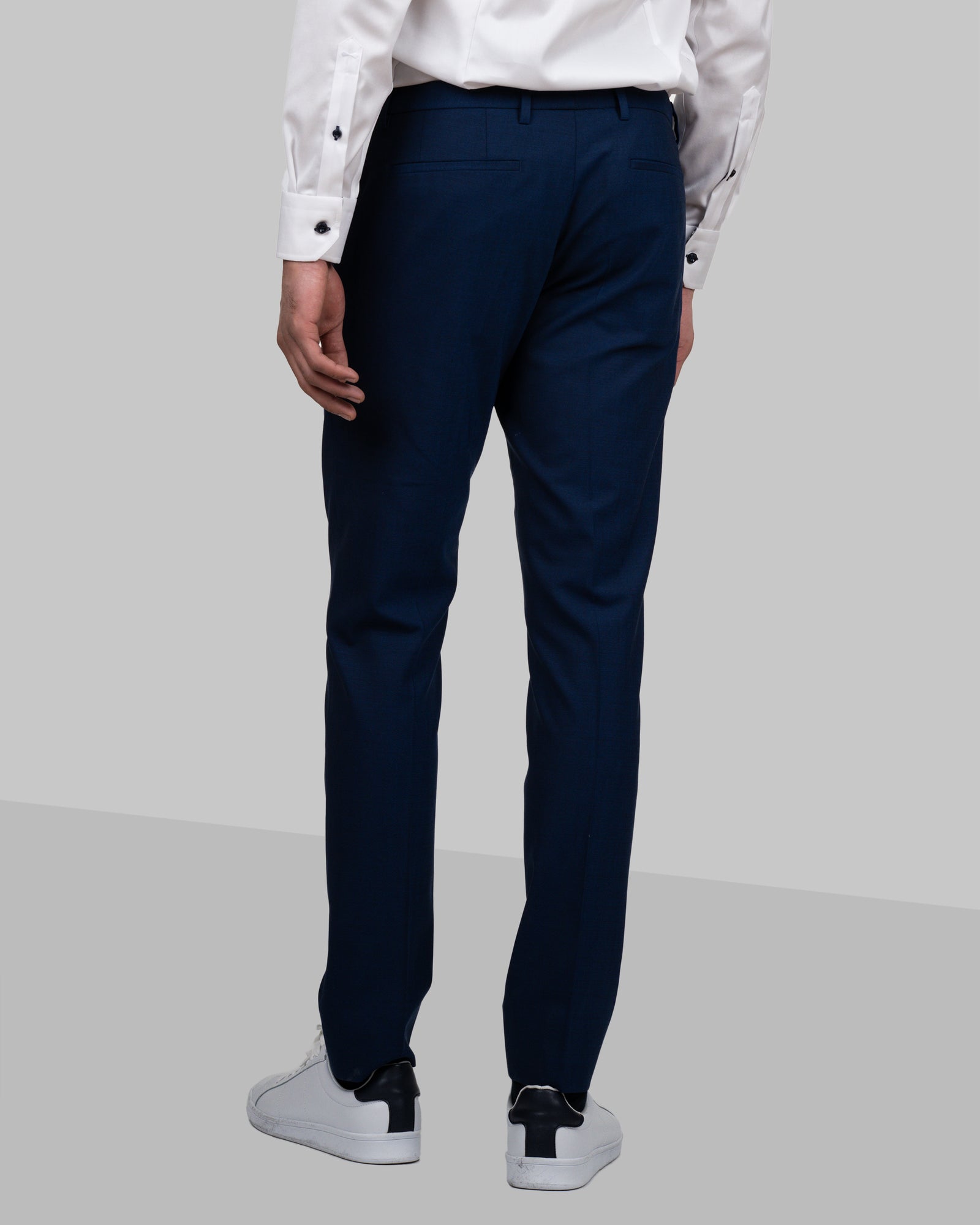 JH&F Classic Trousers Navy Melange