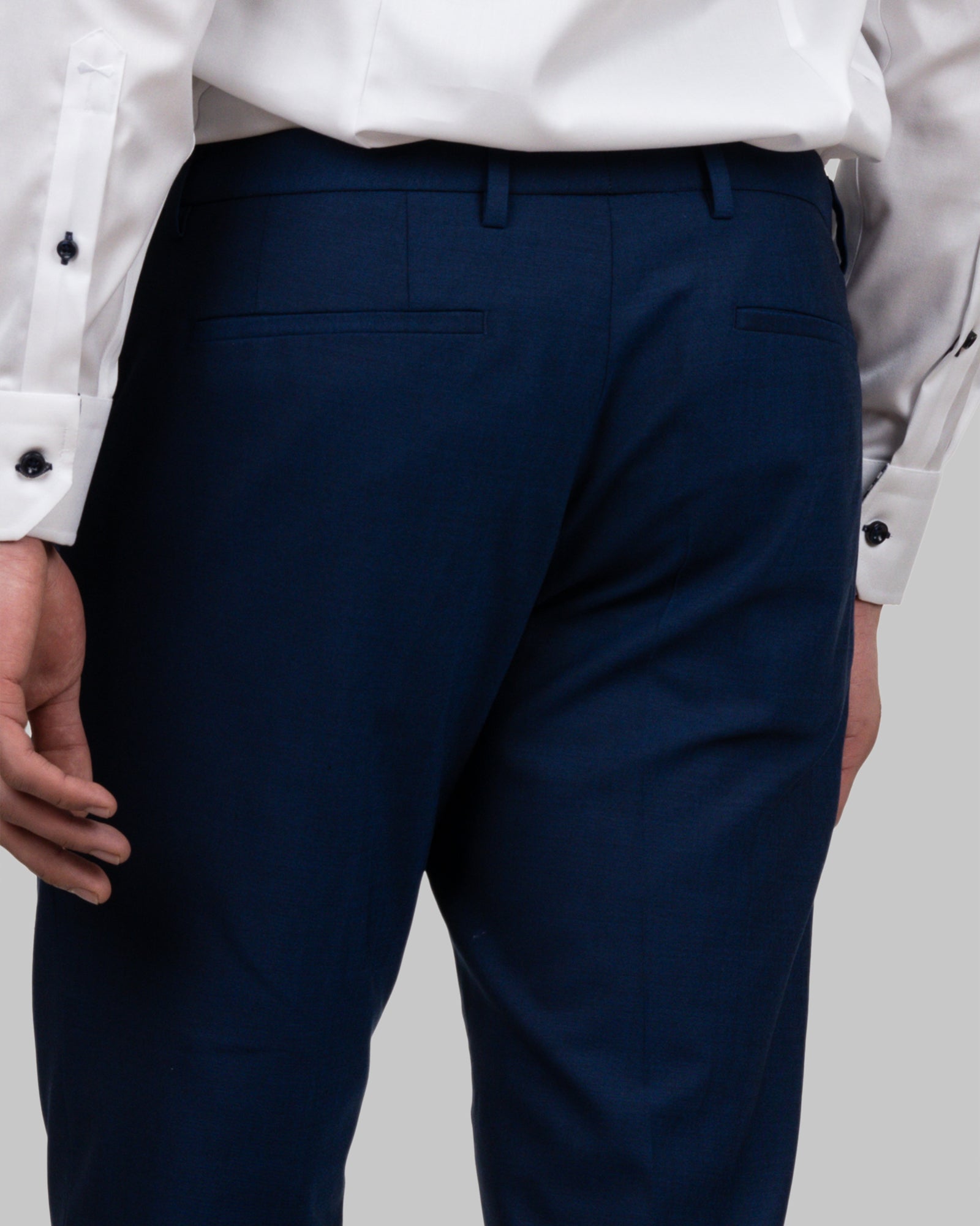JH&F Classic Trousers Navy Melange