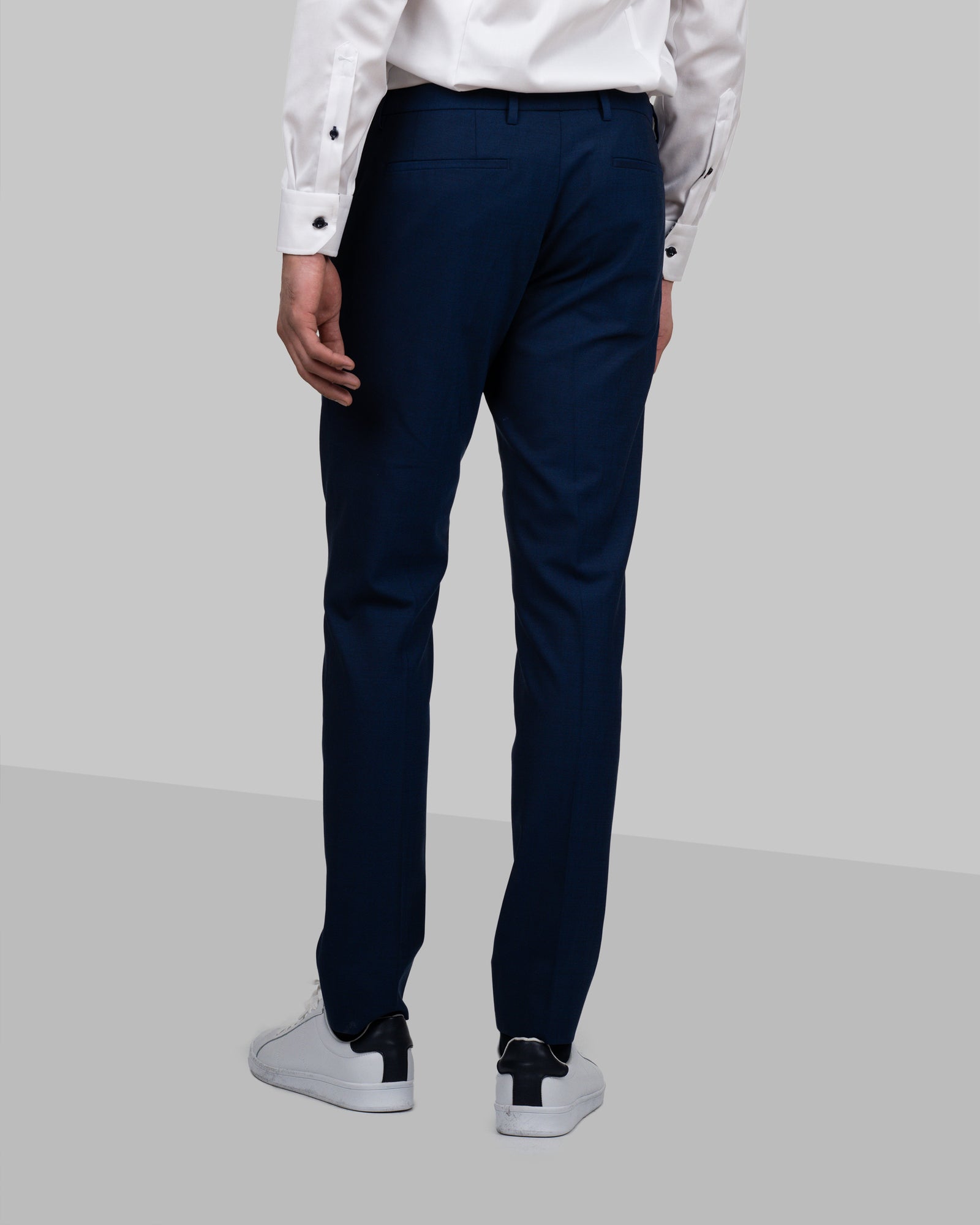 JH&F Classic Trousers Navy Melange