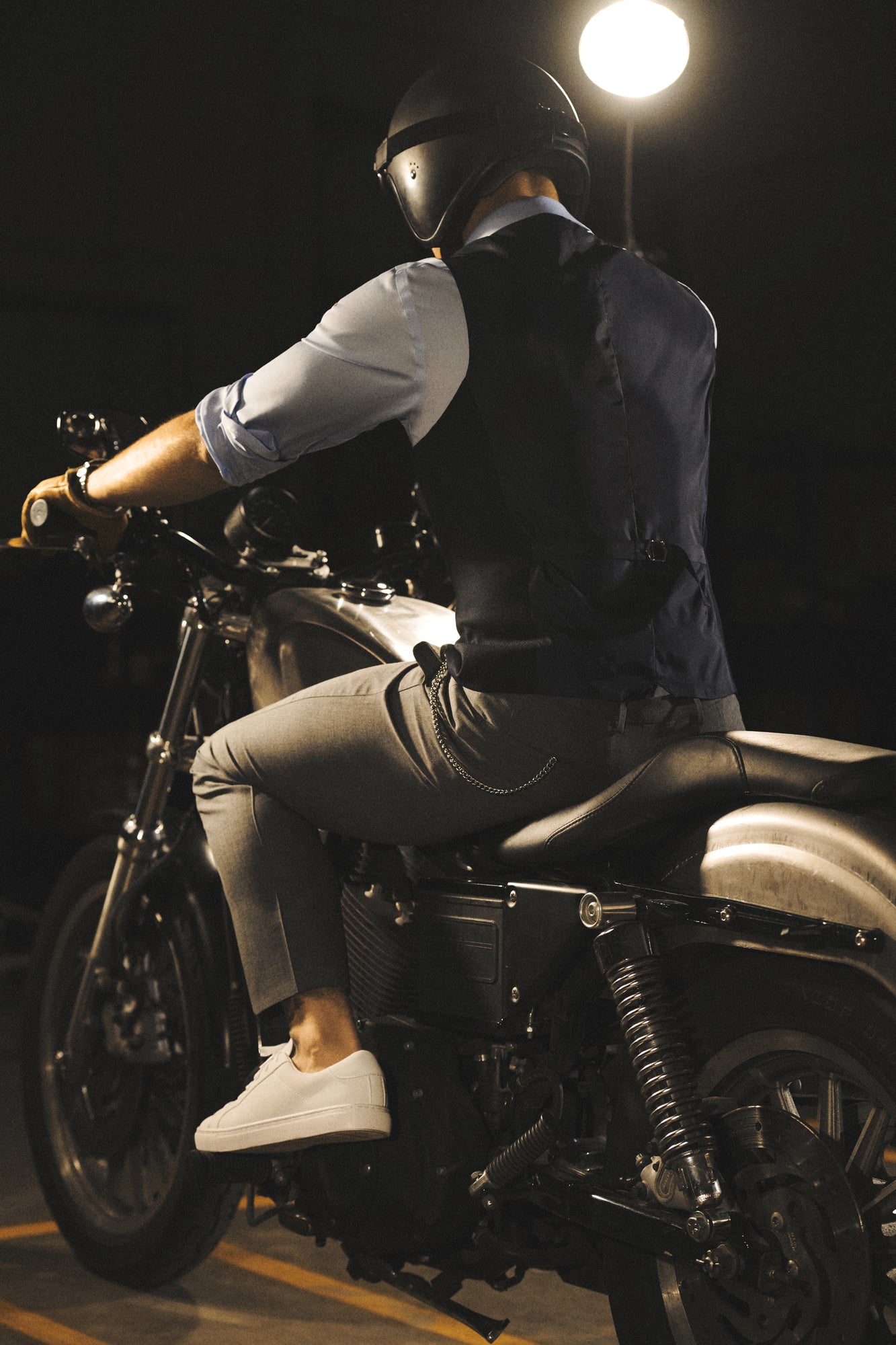 JH&F Classic Trousers Grey Melange