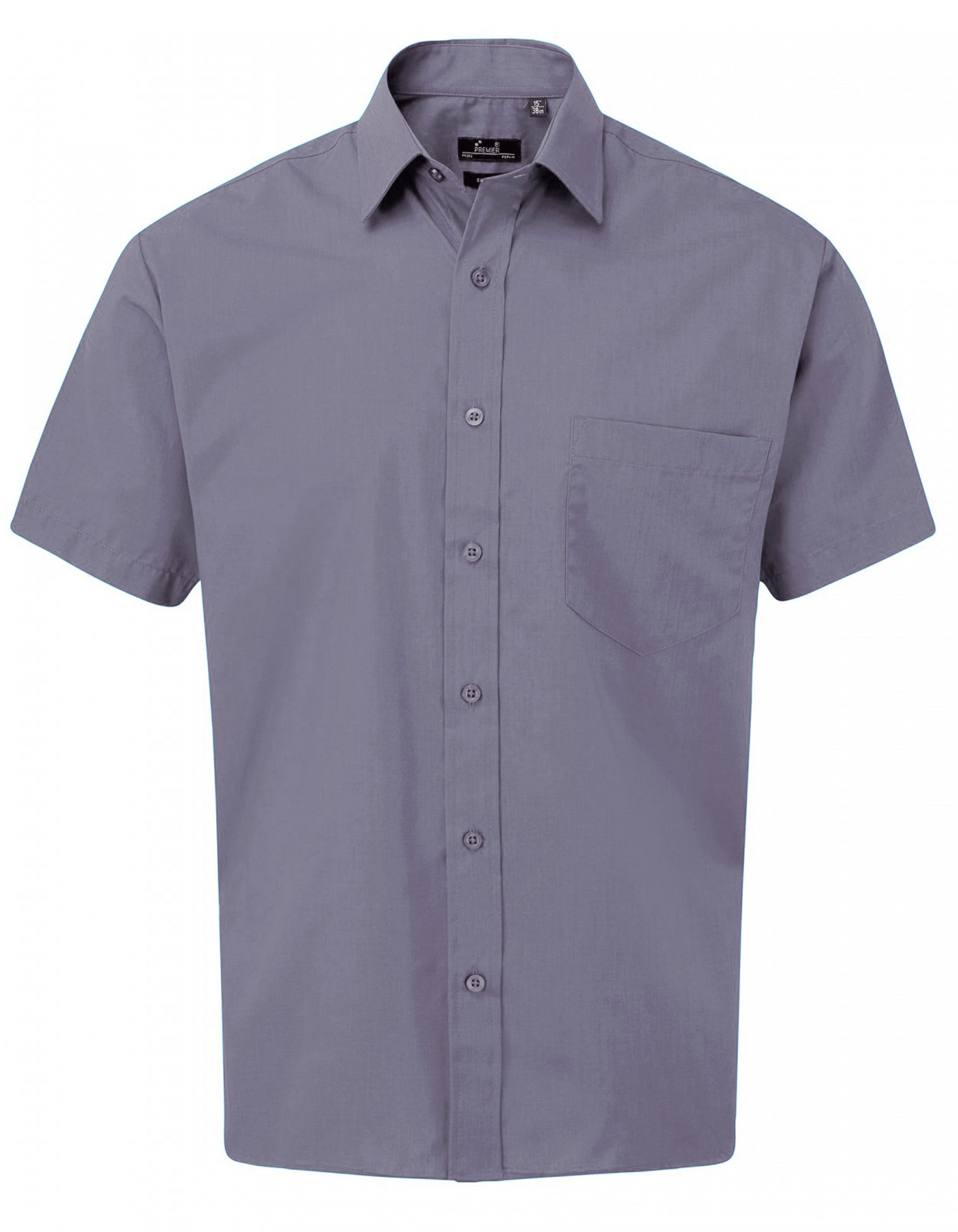 Men's Poplin S/S - P202