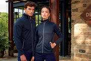 Ladies Spun Dyed Zip Sweat - P809