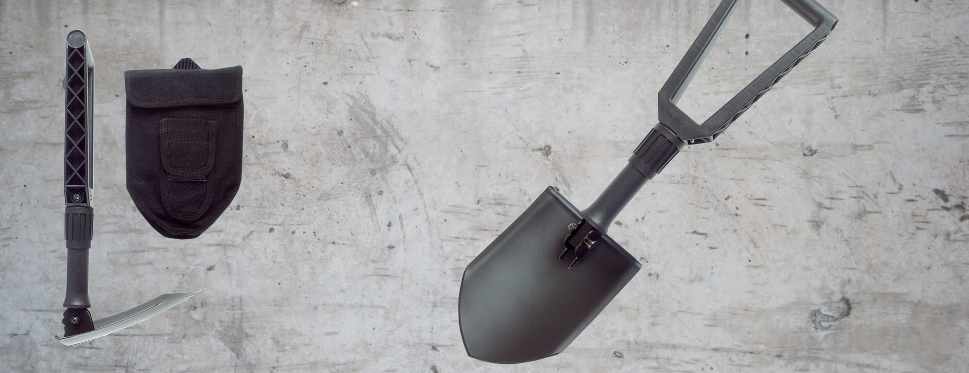 Sammenleggbar spade m/hylster - FI1000621