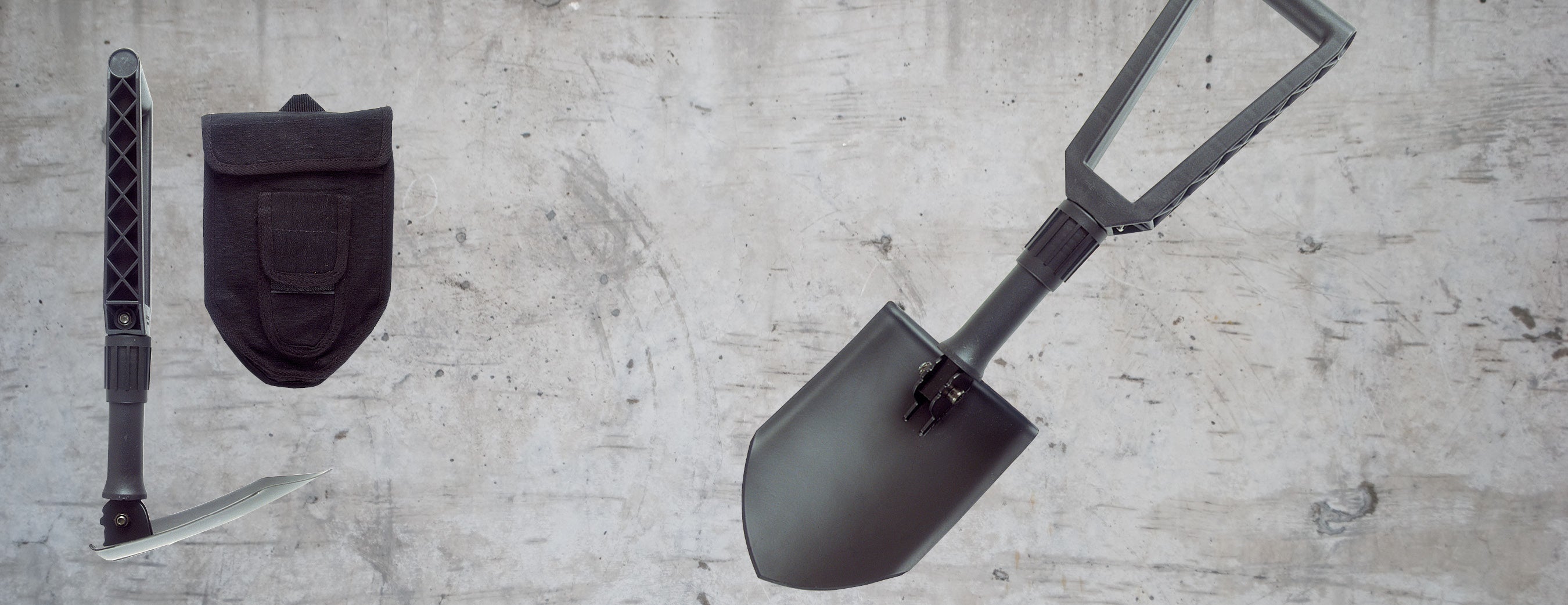 Sammenleggbar spade m/hylster - FI1000621