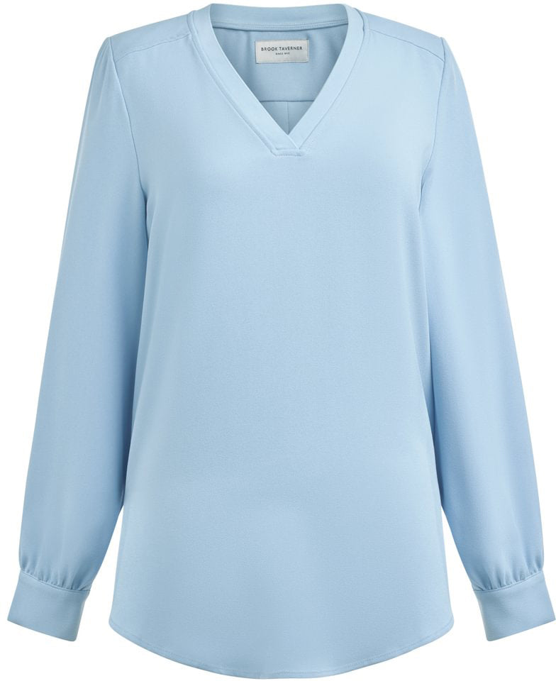 Como V-Neck L/E crepe (D) - TV2418