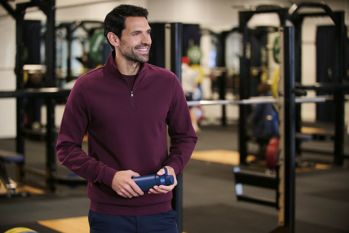 Oakland 1/4 zip neck (U) - TV4632