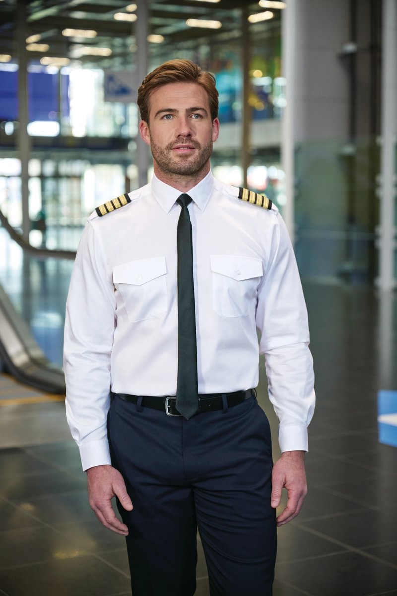 Milo L/E non-iron Pilotskjorte (H) - TV4718