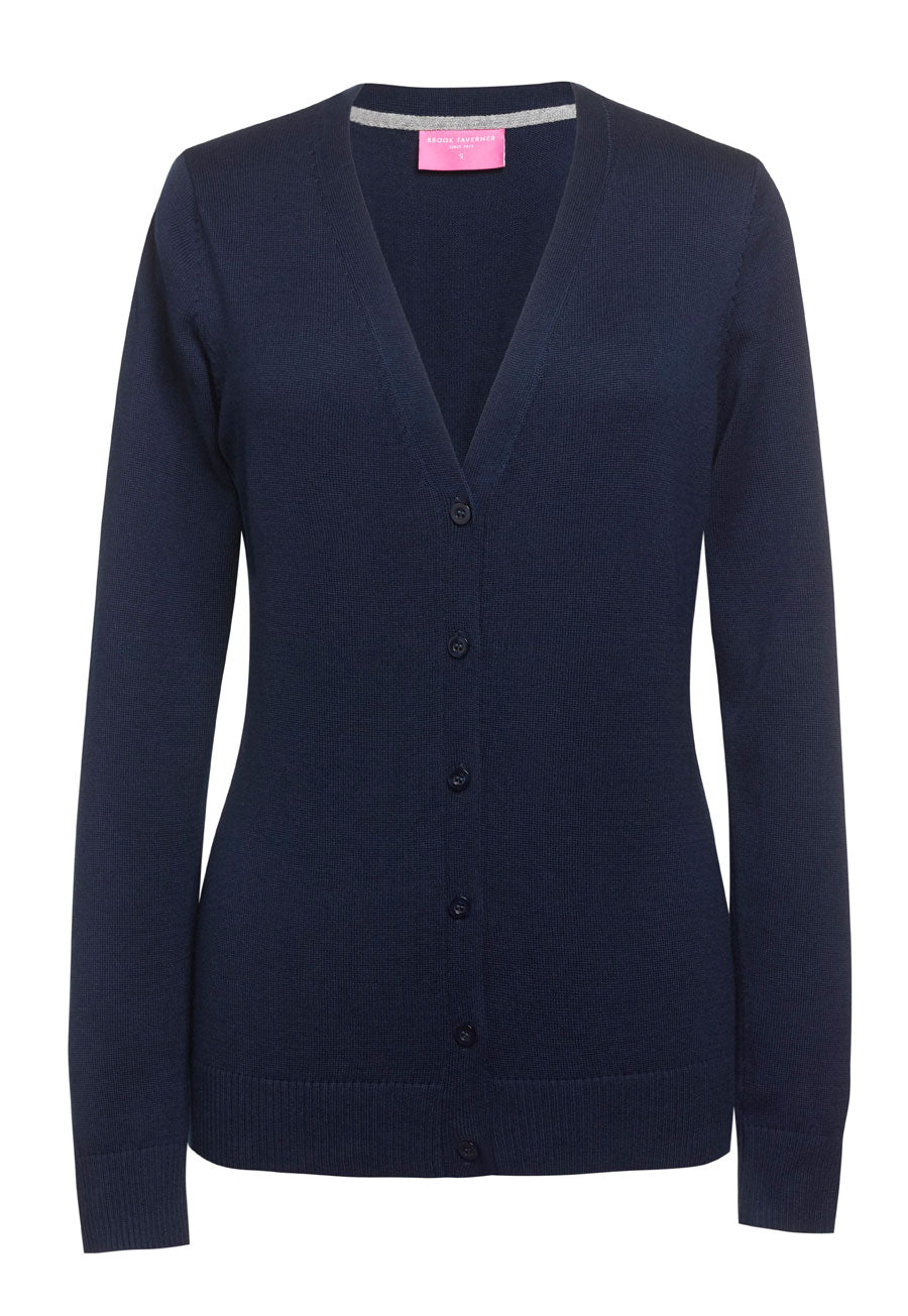 Augusta V Hals Cardigan (D) - TV2309