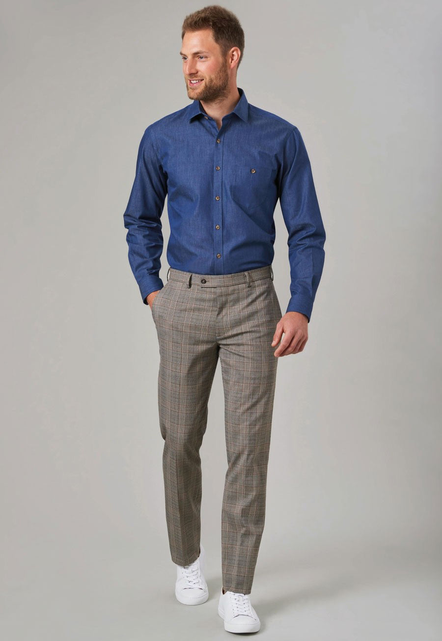 Fabian Check Trouser - TV8934