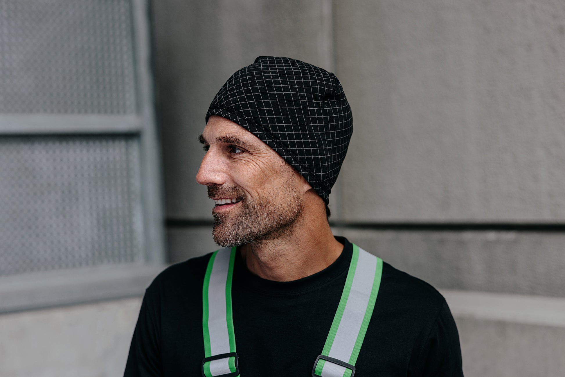 Concept teknisk reflex beanie - N955