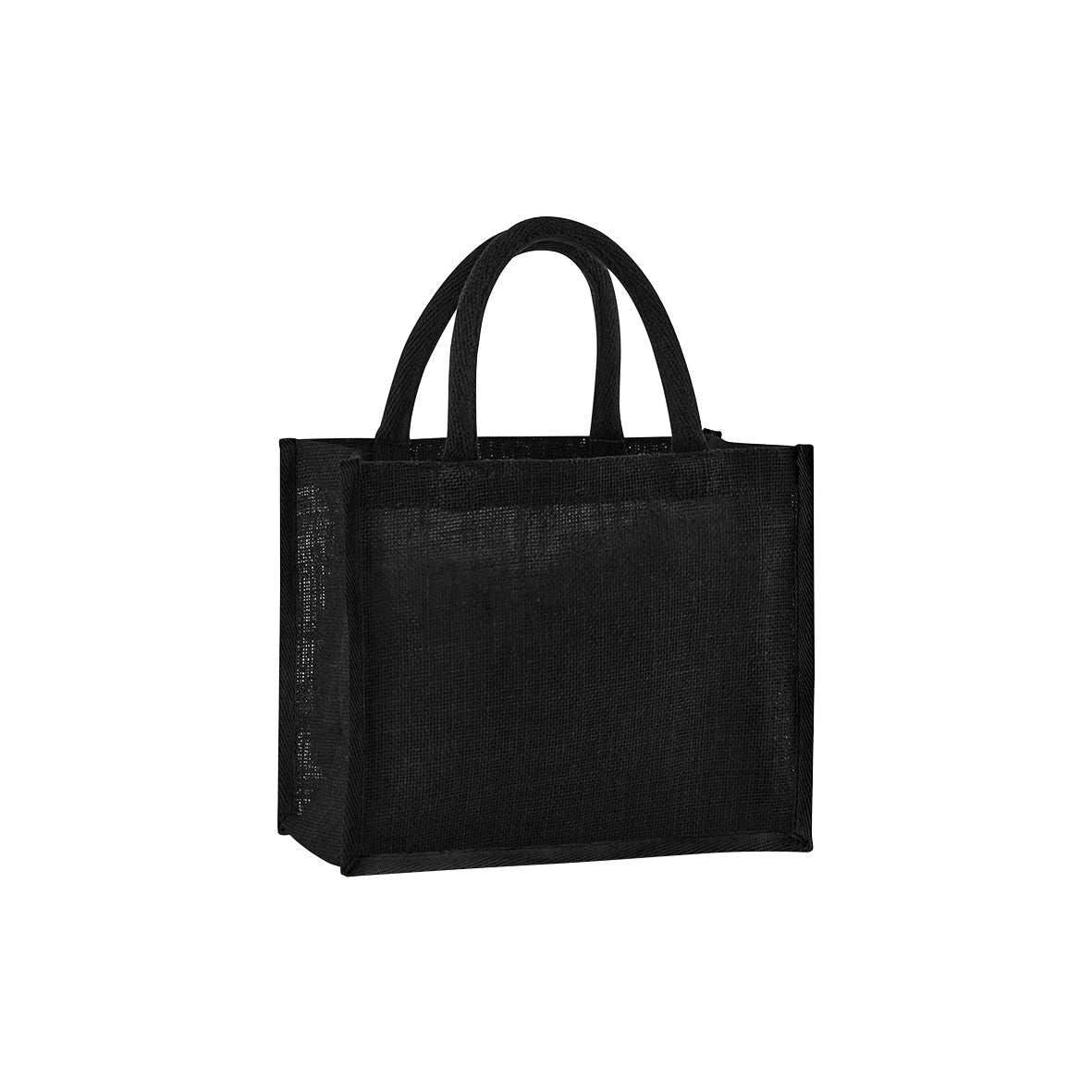 Natural starched jute midi tote - BBW473