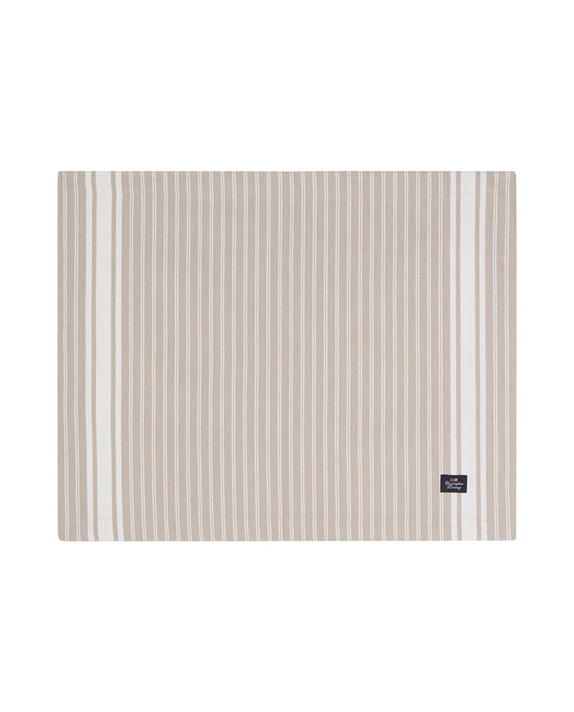 ICONS STRIPED OXFORD PLACEMAT