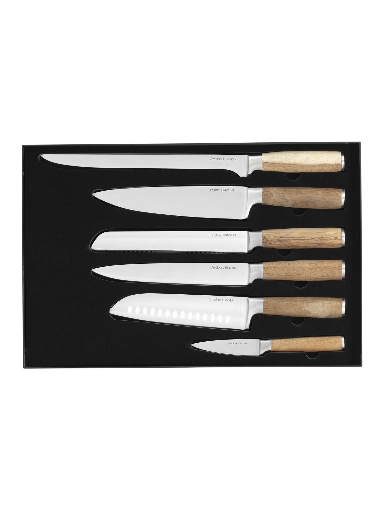 Kniver Acacia, 6-pk.