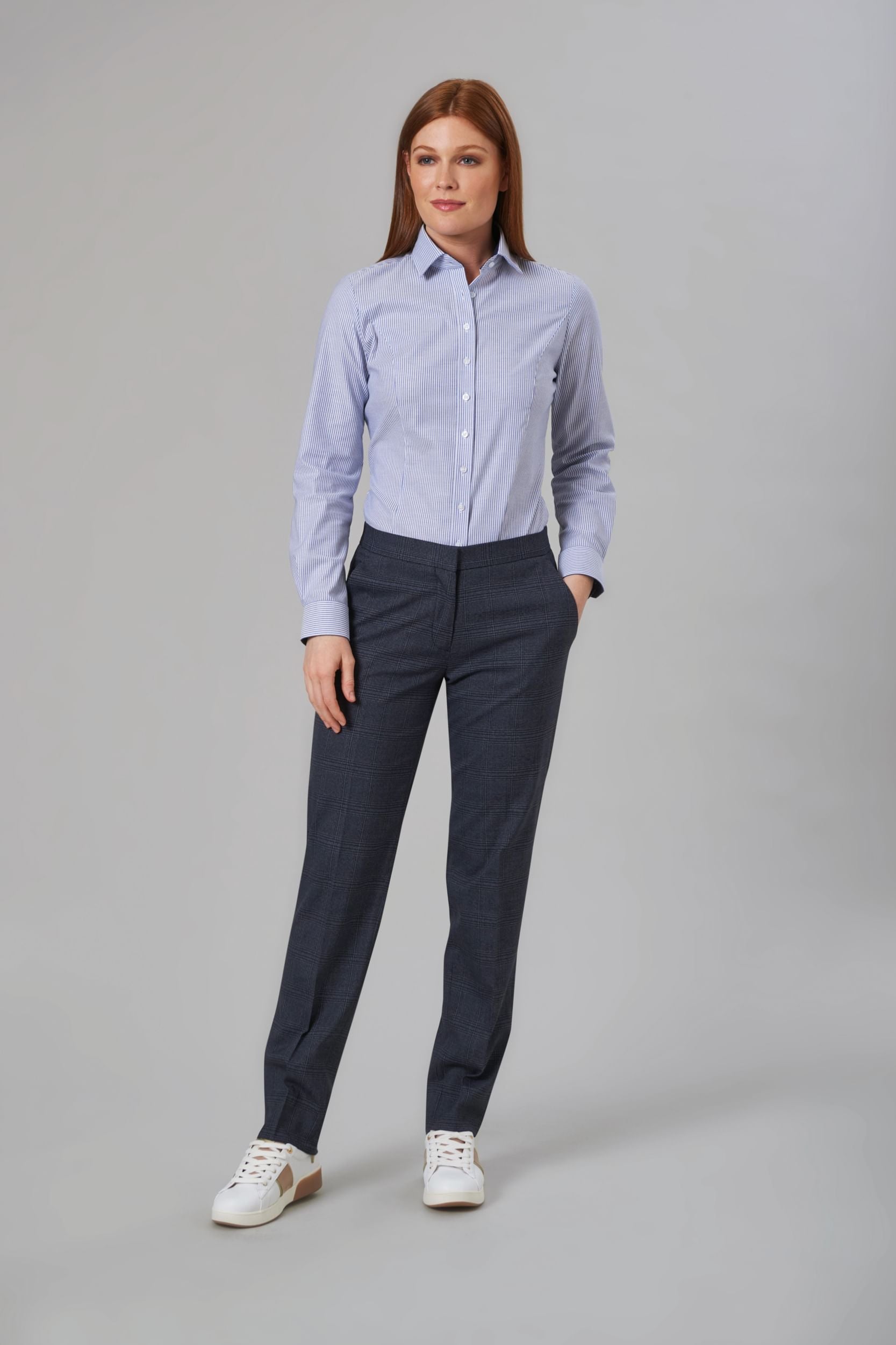 Stella Check Trouser (D) - TV2364