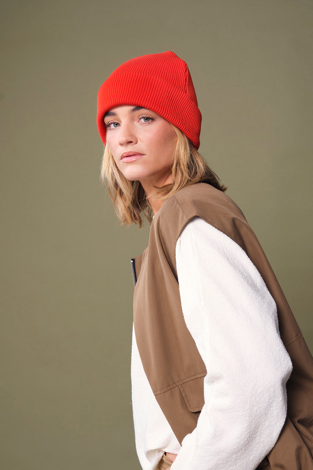 Premium Organic Cotton Cuffed Beanie - BBB830N