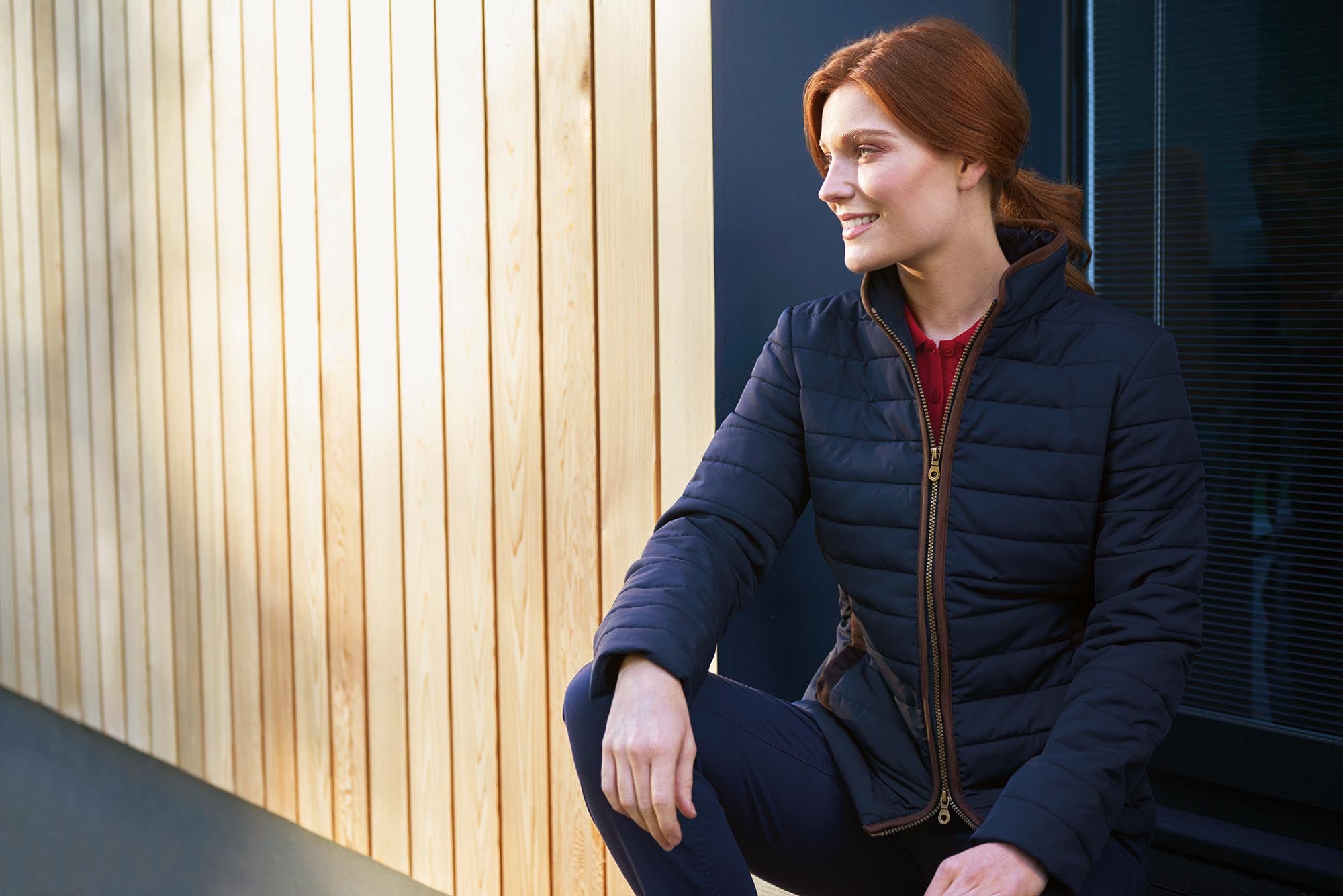 Alma Quilted Jacket (D) - TV2376