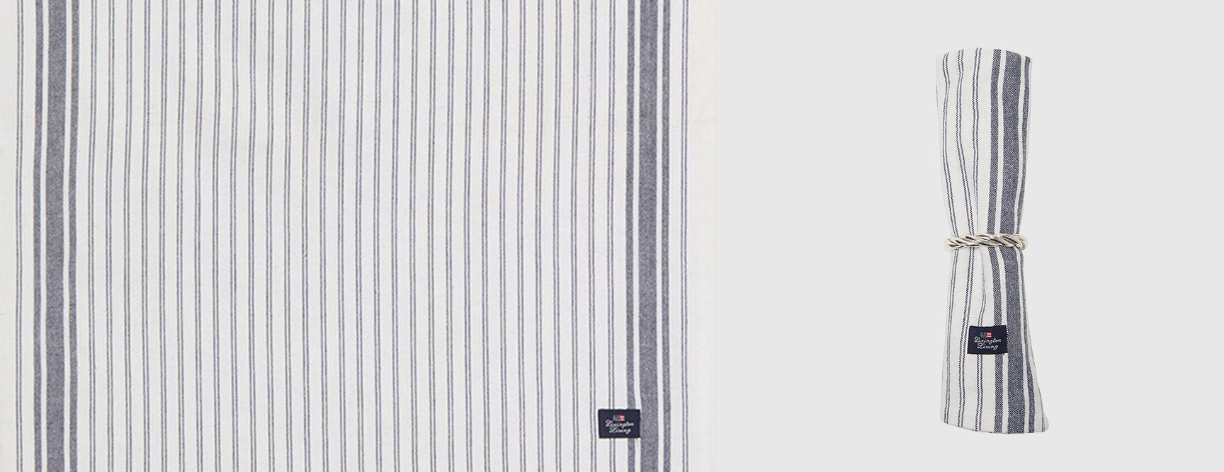 ICONS STRIPED OXFORD NAPKIN - LX10003071
