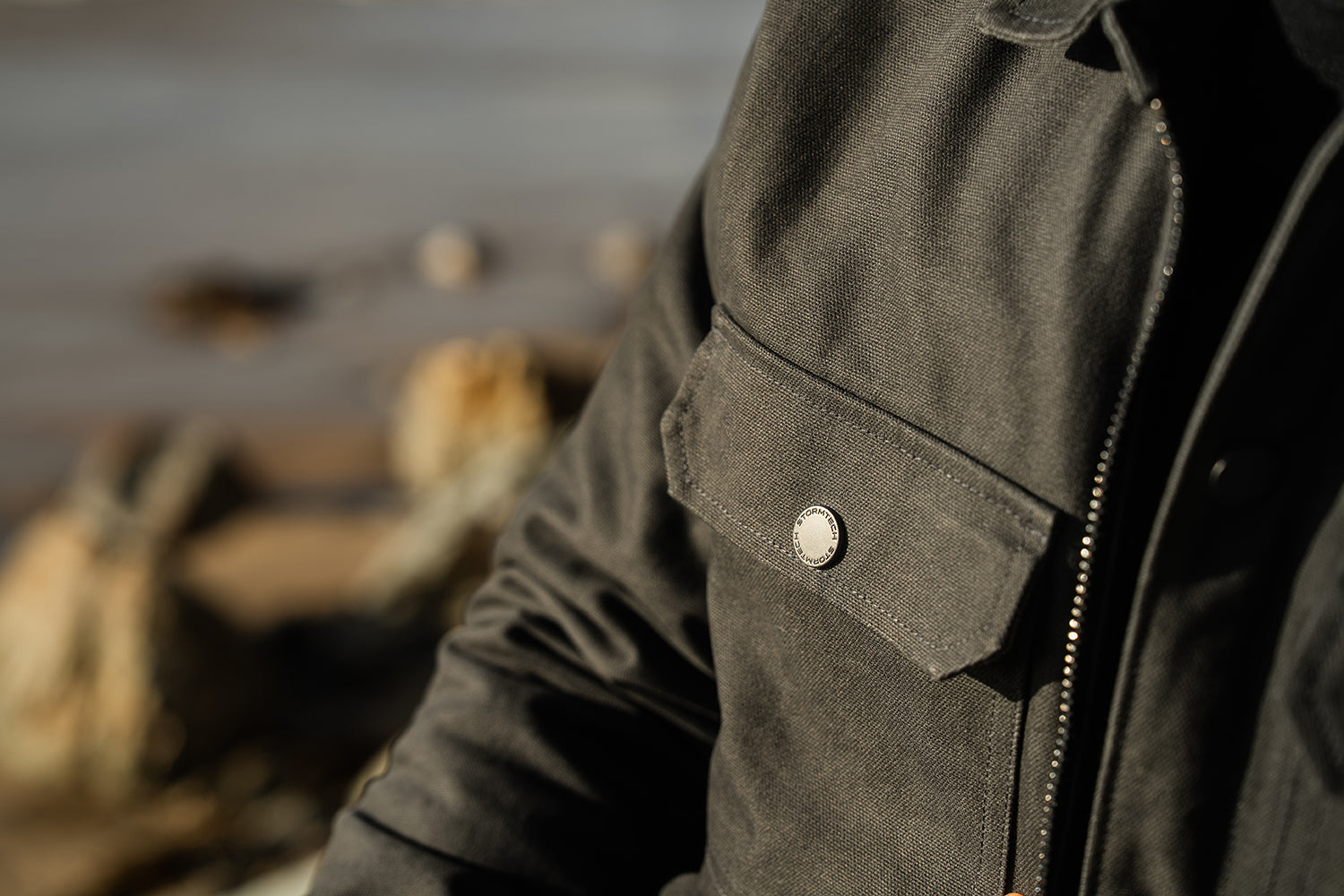 Oxide Sherpa Lined Canvas Jacket (U) - SK52