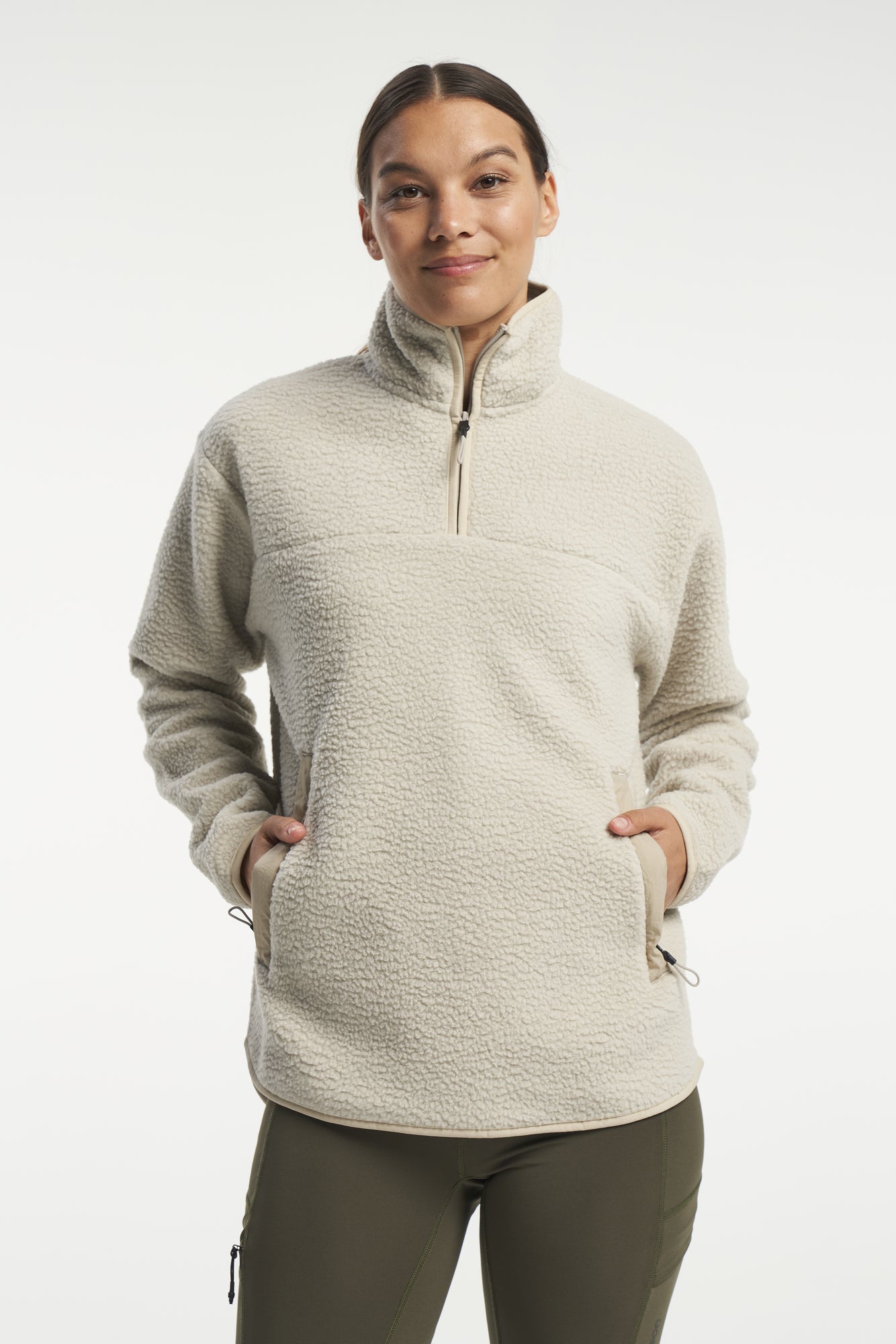Yoke Half Zip Women