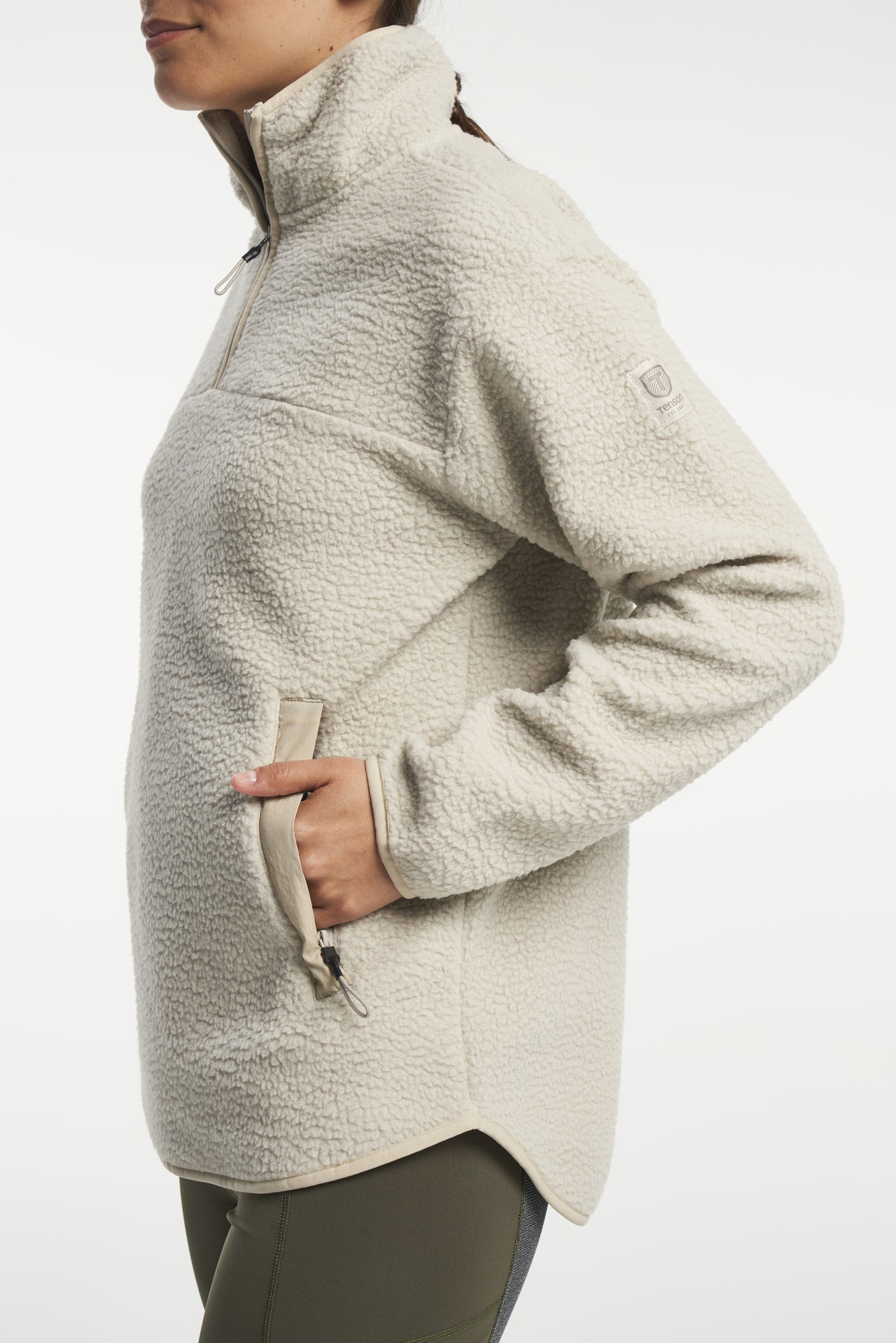 Yoke Half Zip Women