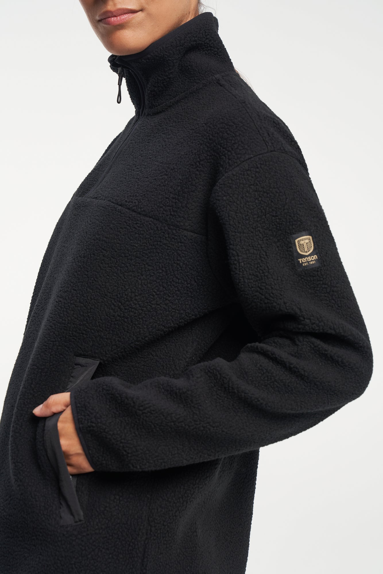 Yoke Half Zip Women