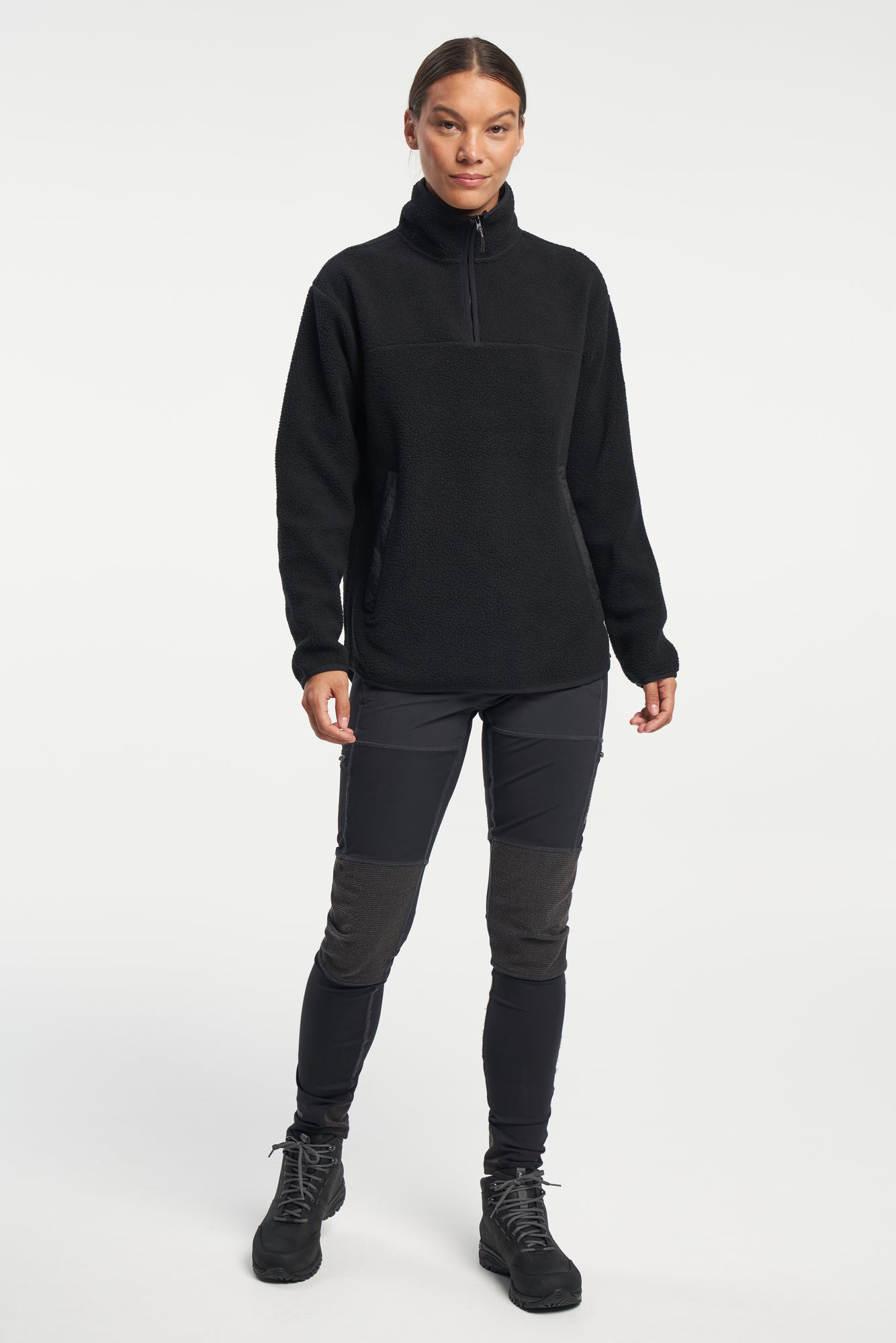Yoke Half Zip Women