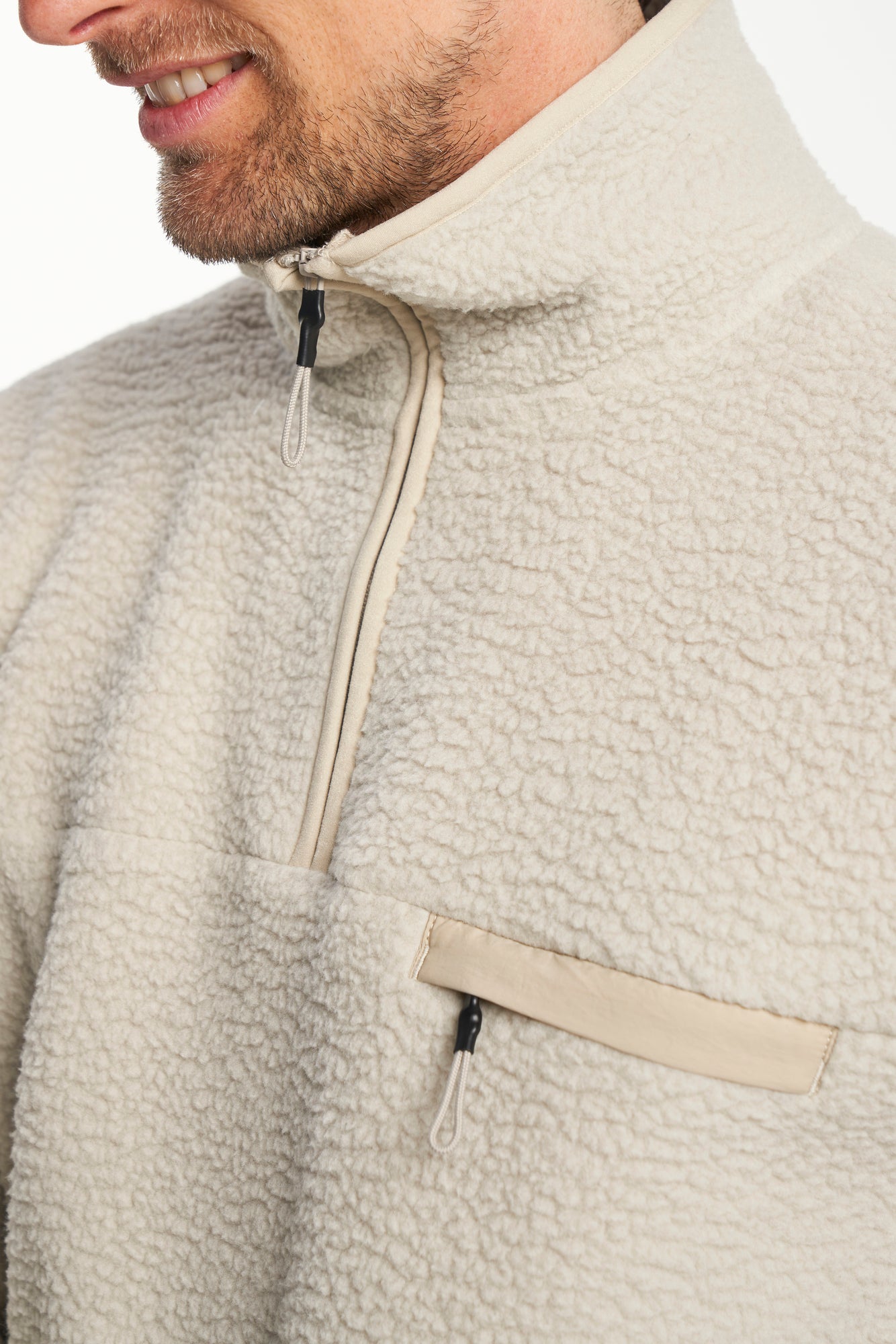 Yoke Half Zip Men