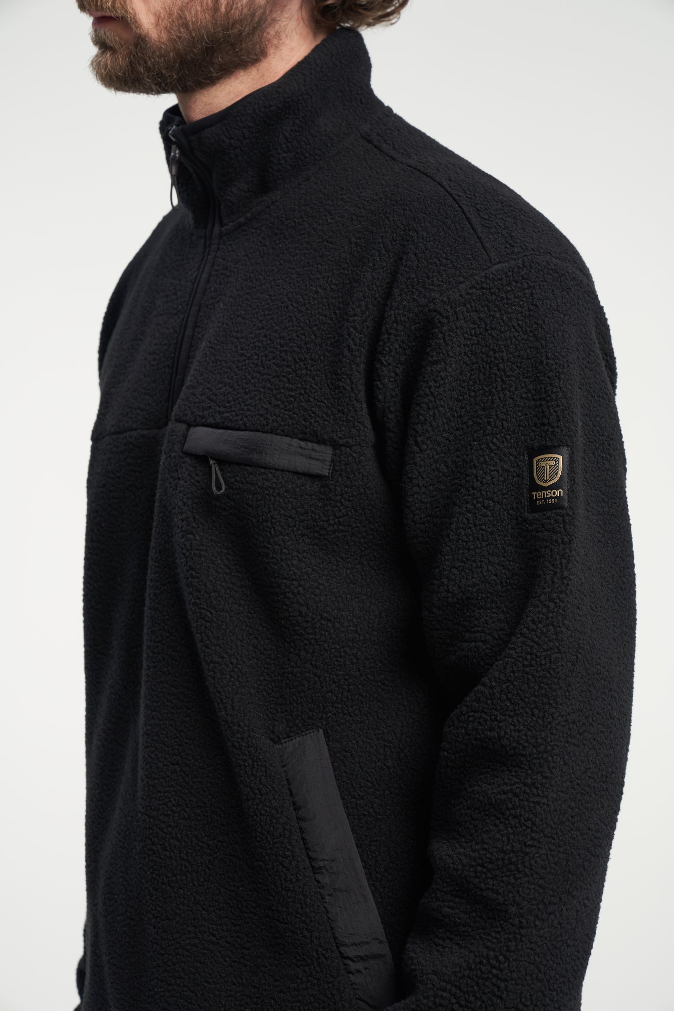 Yoke Half Zip Men