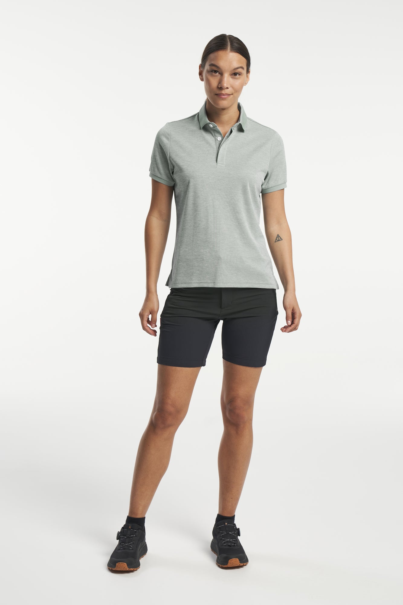 TXlite Melange Polo Women