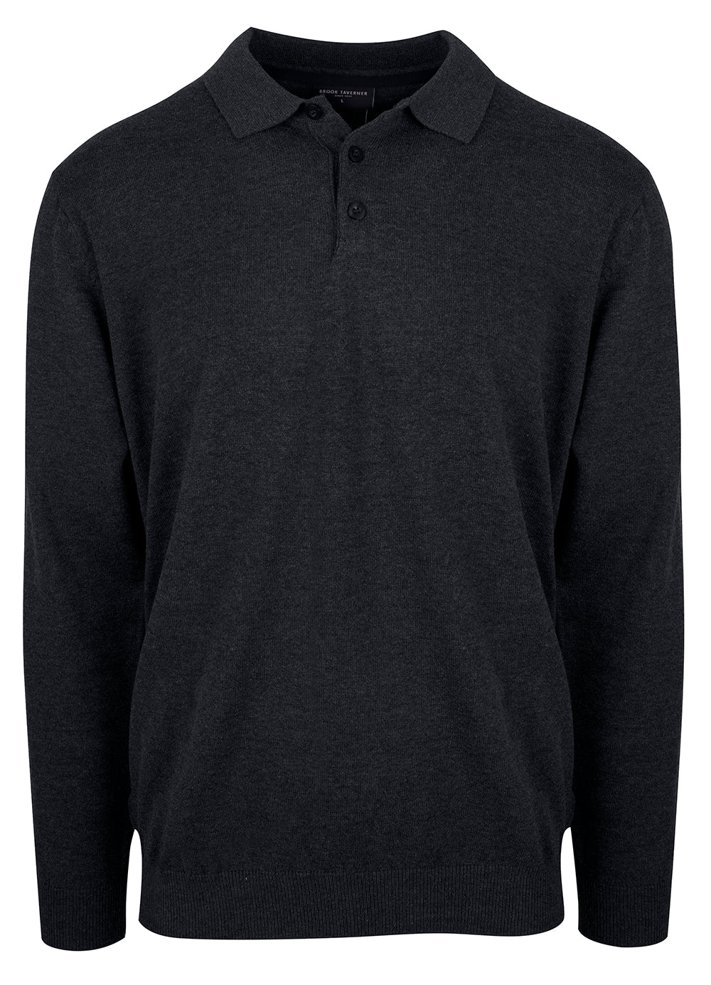 Casper Knit Polo L/E Herre - TV4219