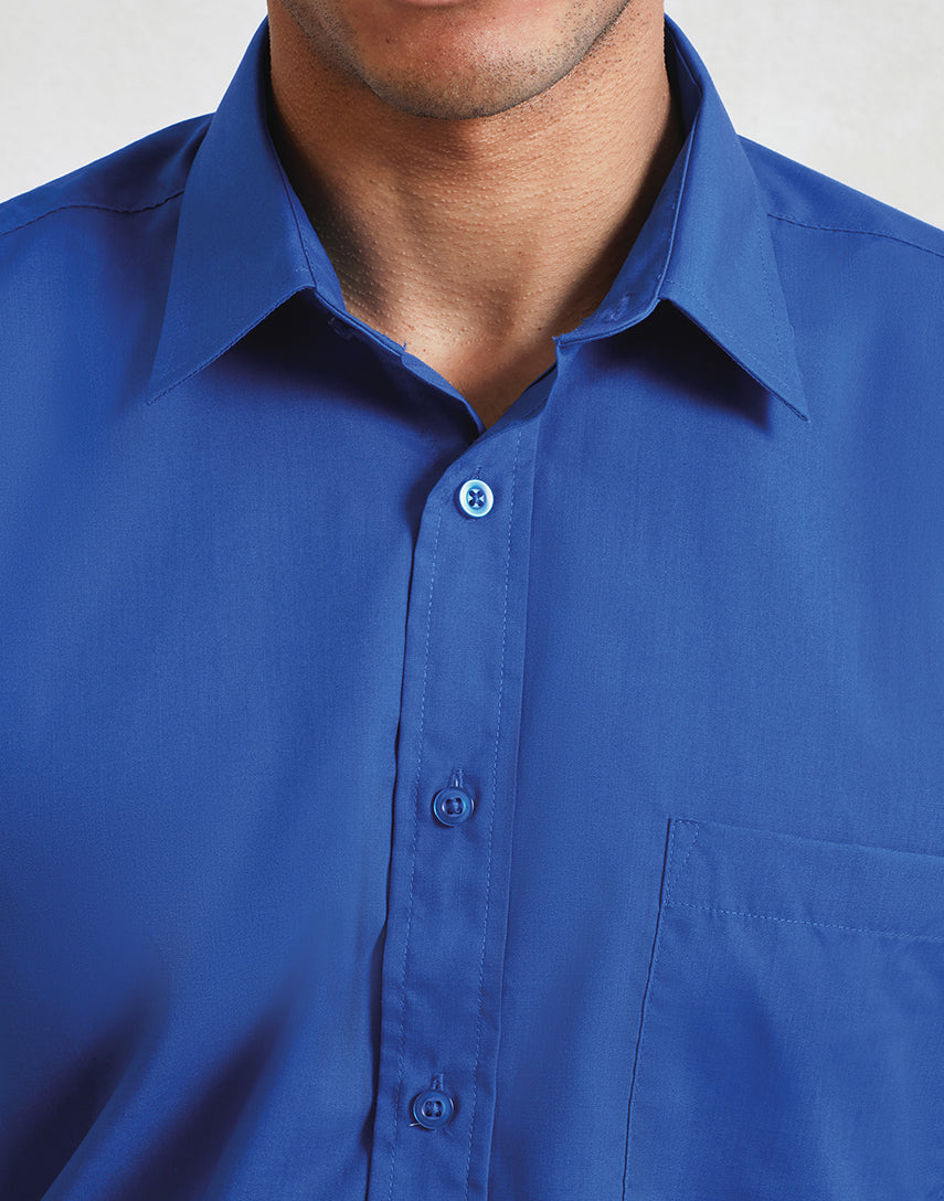 Men's Poplin L/S - P200