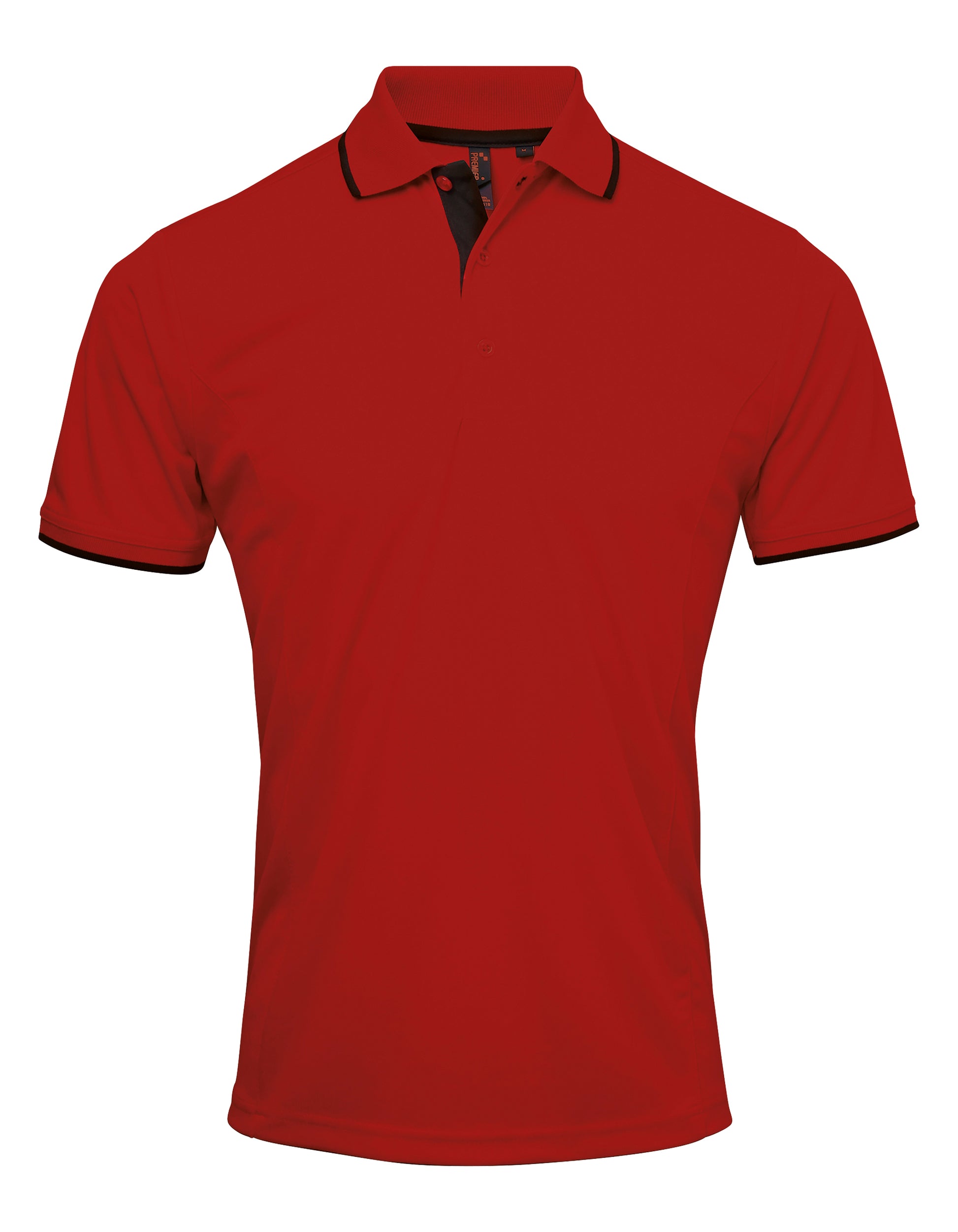 Men's Contrast Polo - P618