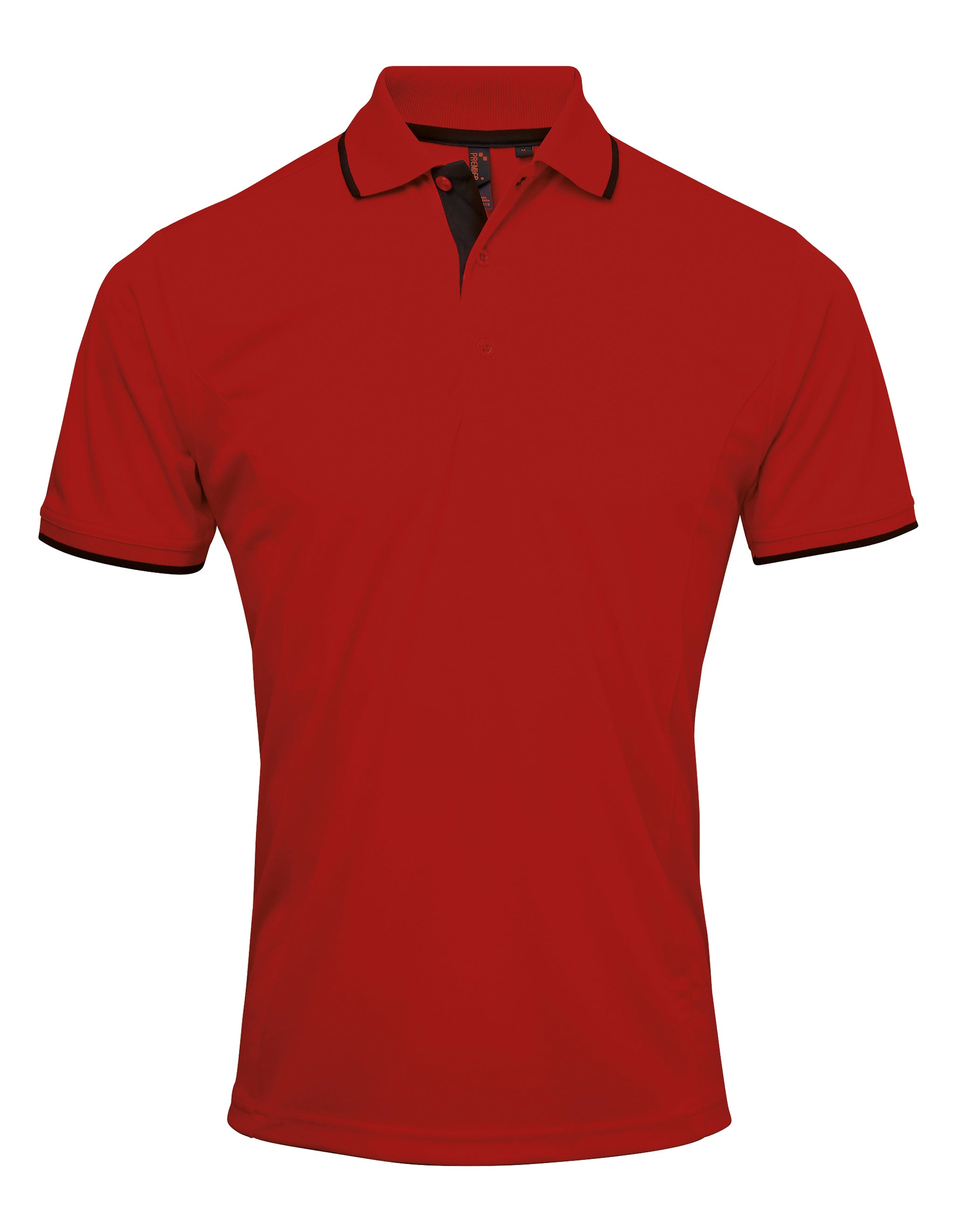 Men's Contrast Polo - P618