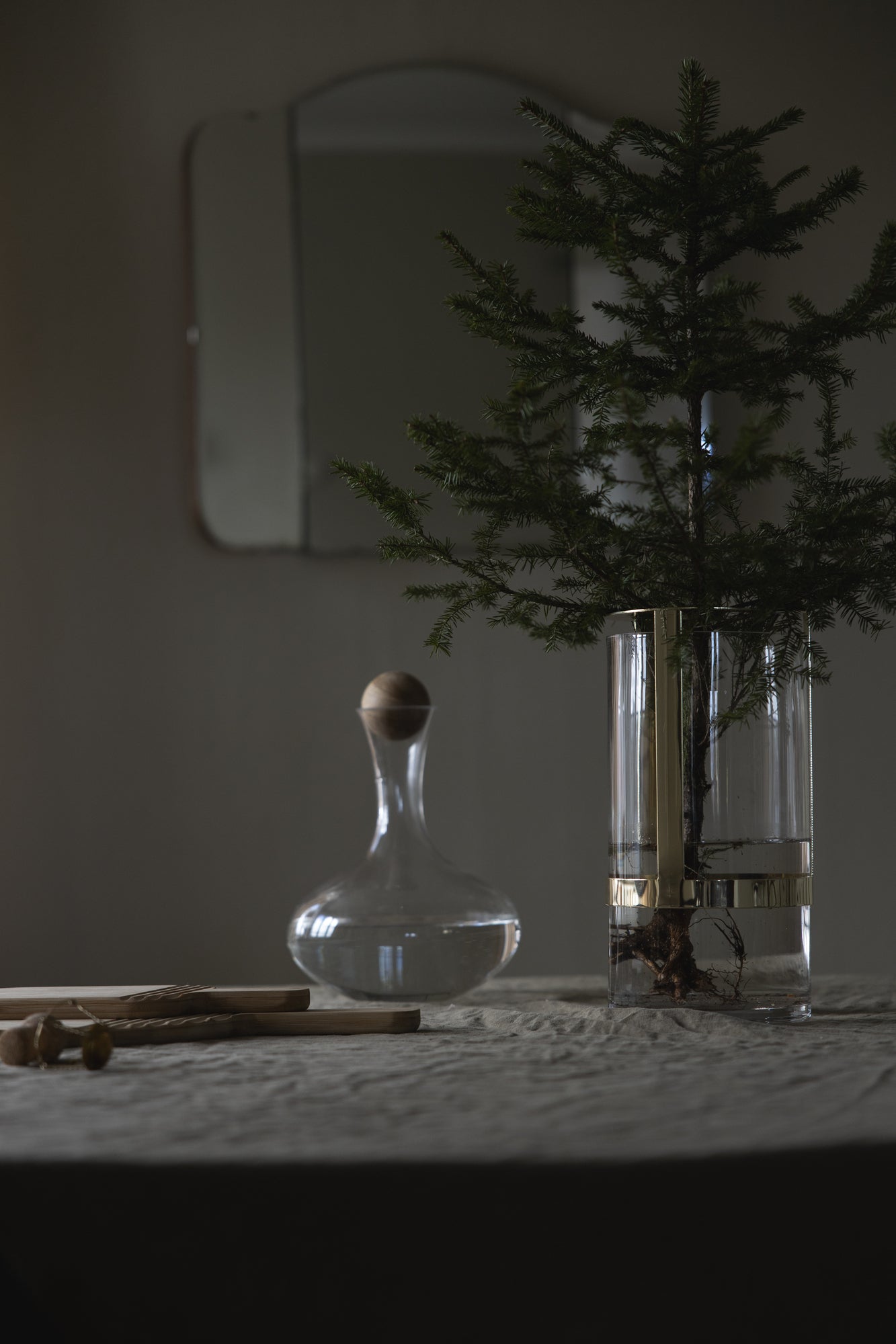 Nature vinkaraffel med eikekork