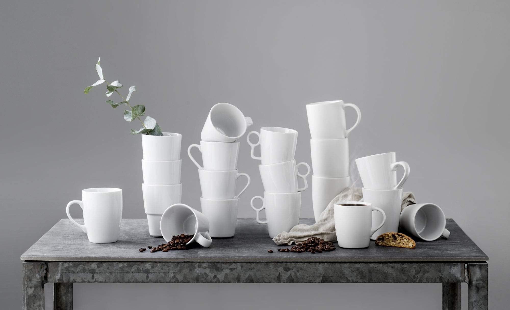 Aroma krus, hvit