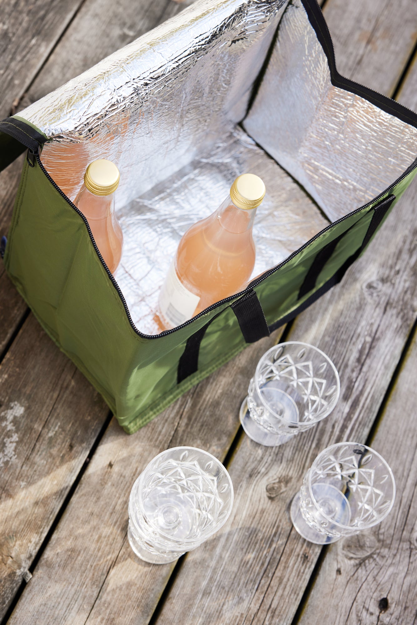 Piknik Juni Glass, 4-pk.