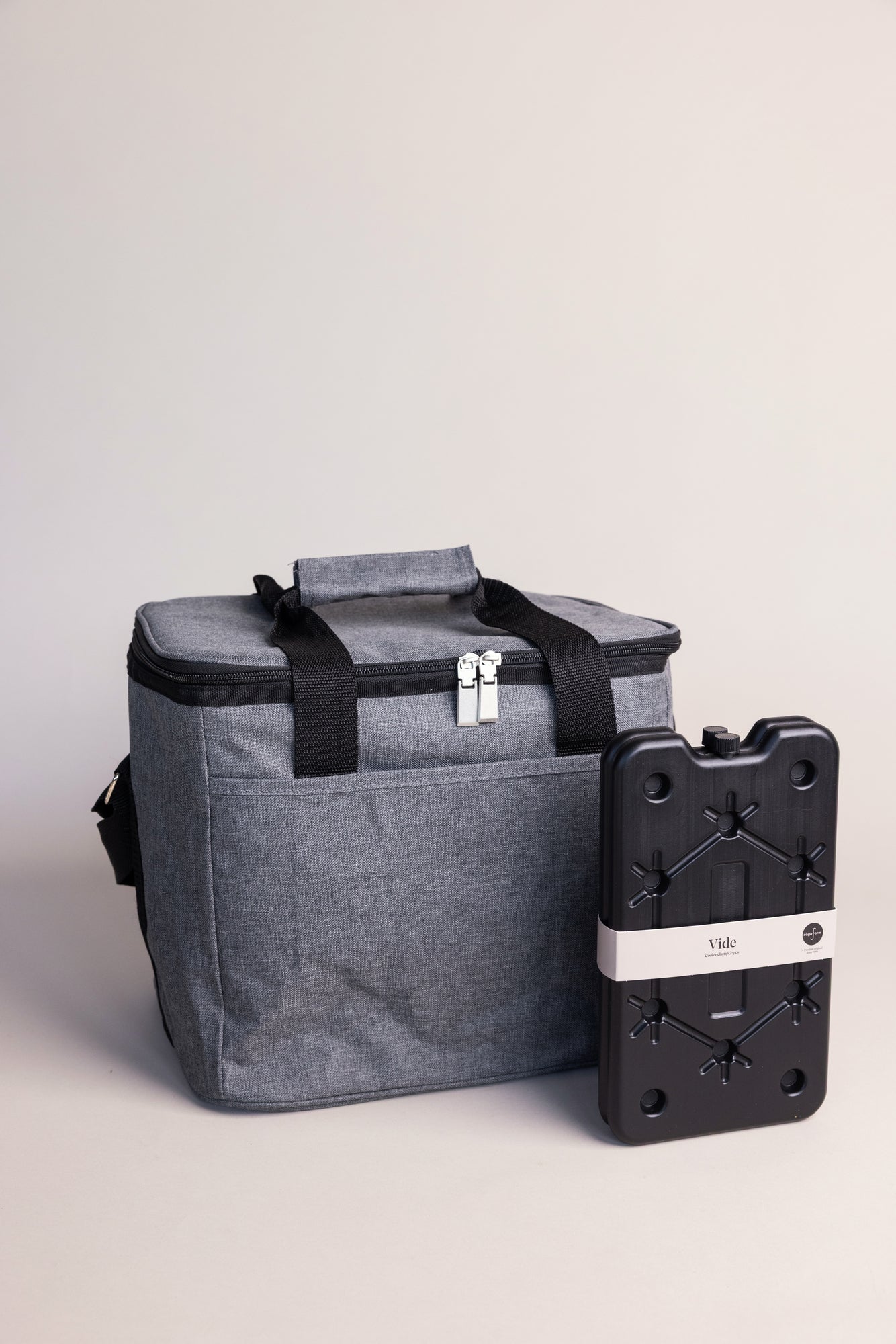 City kjøleveske stor, grå