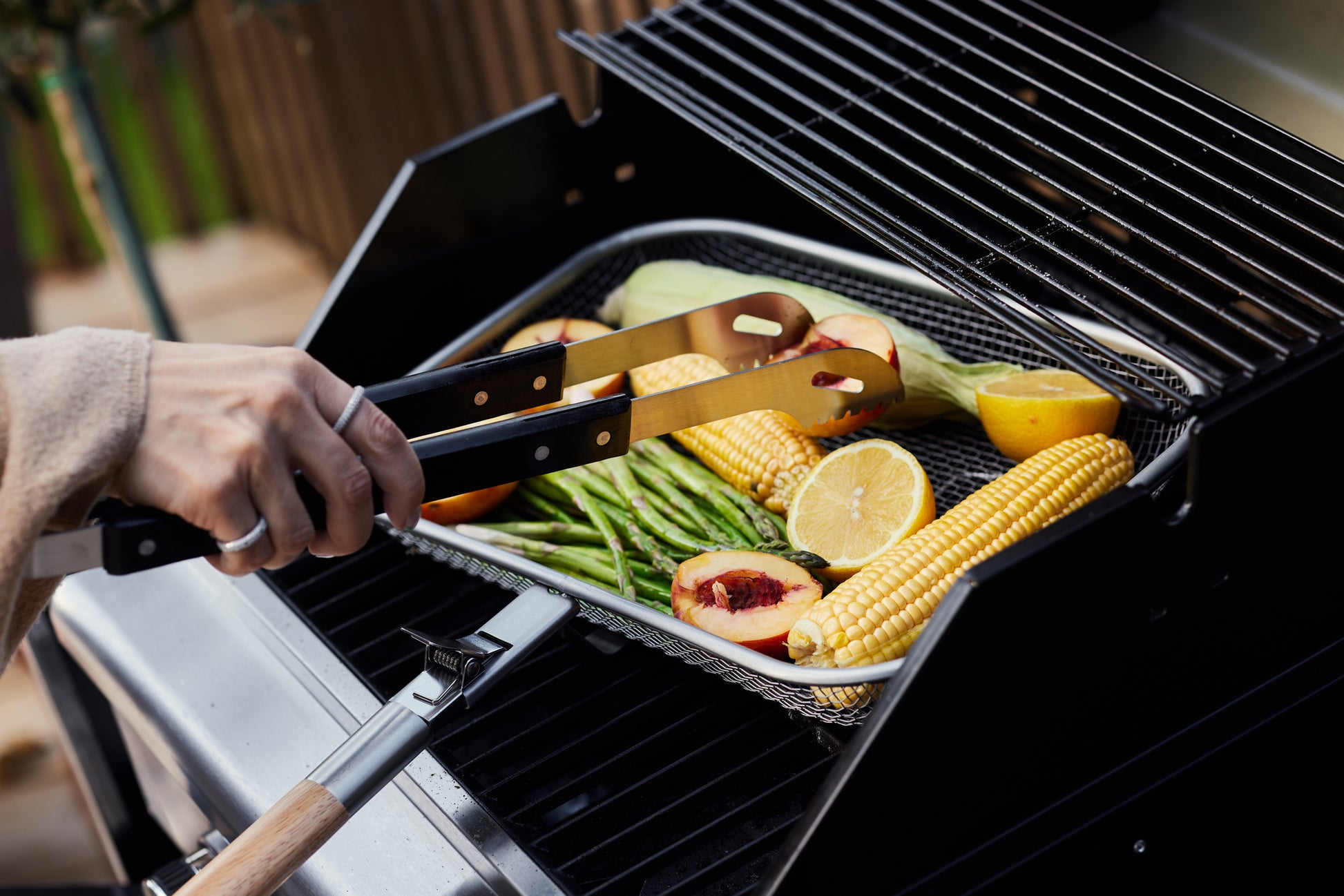 BBQ grillkurv