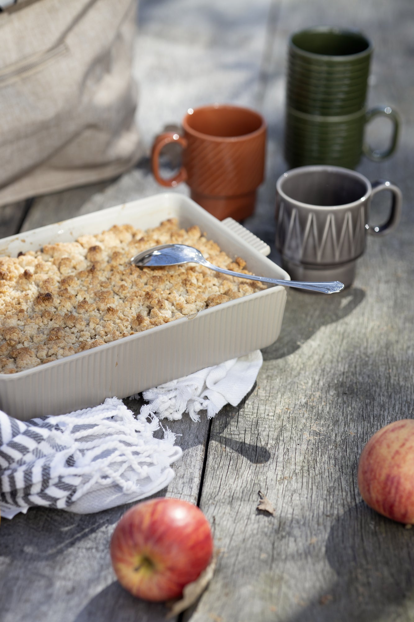 Flora ildfast form S, beige