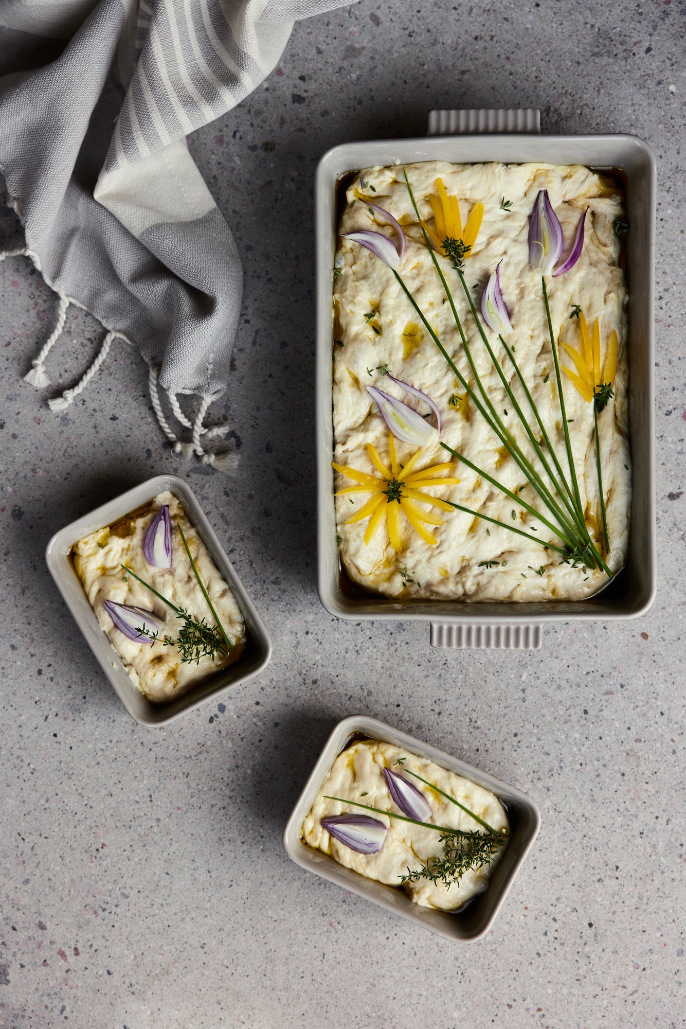 Flora ildfast form S, beige