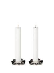 Signe lysestake 2-pk. sølv