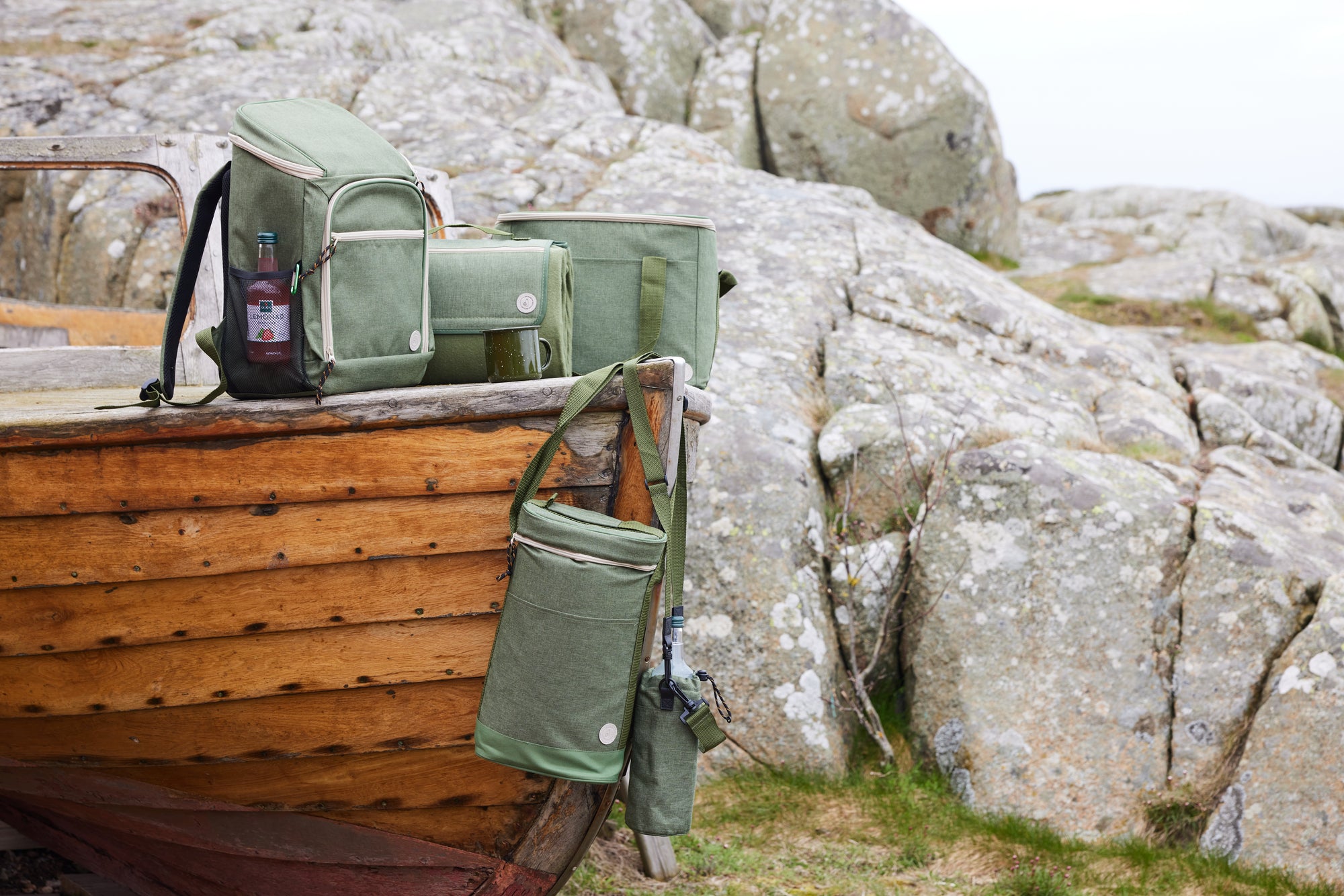 City Kjølebag høy, grønn