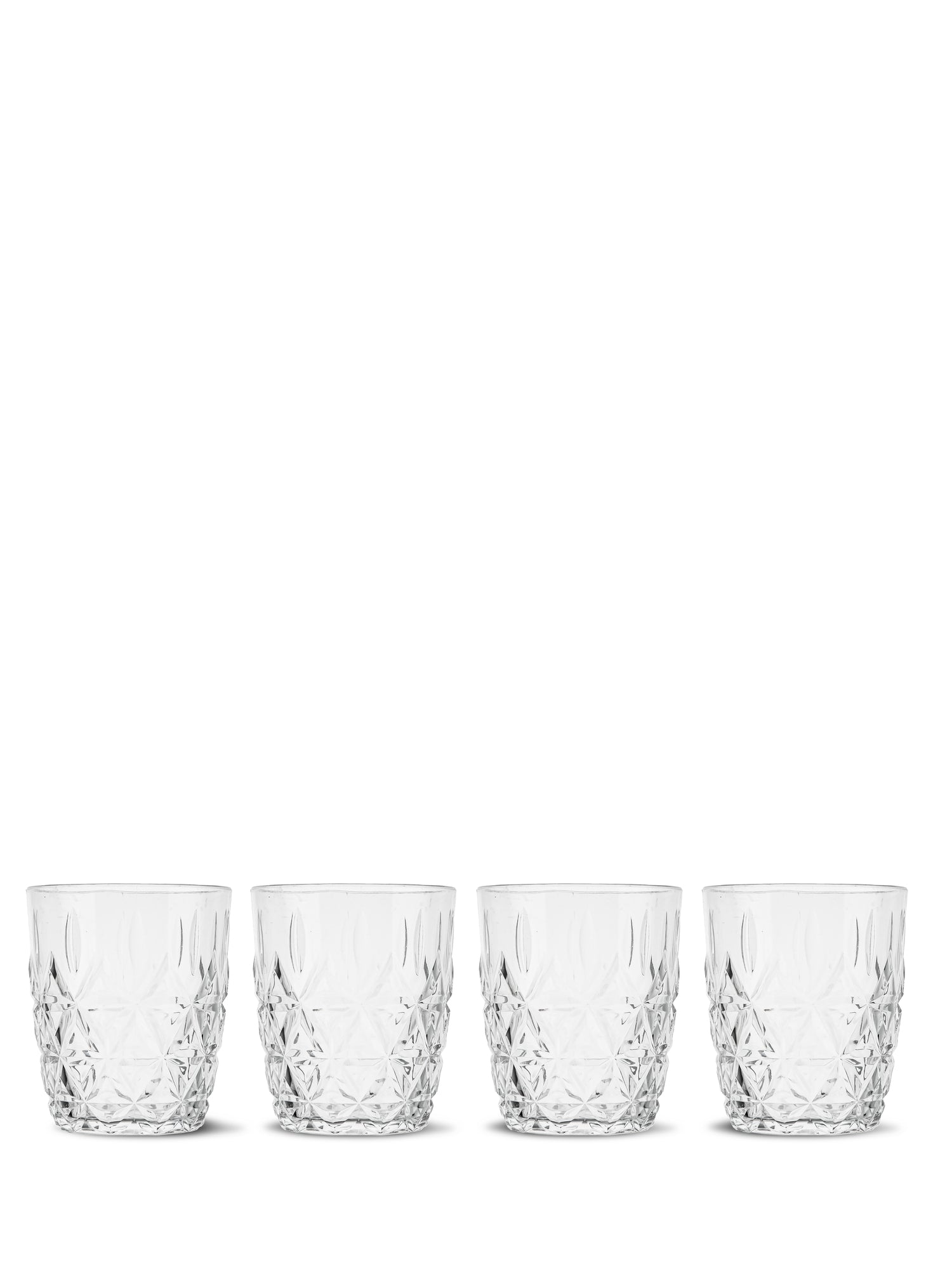 Piknik Juni vannglass, 4-pk.