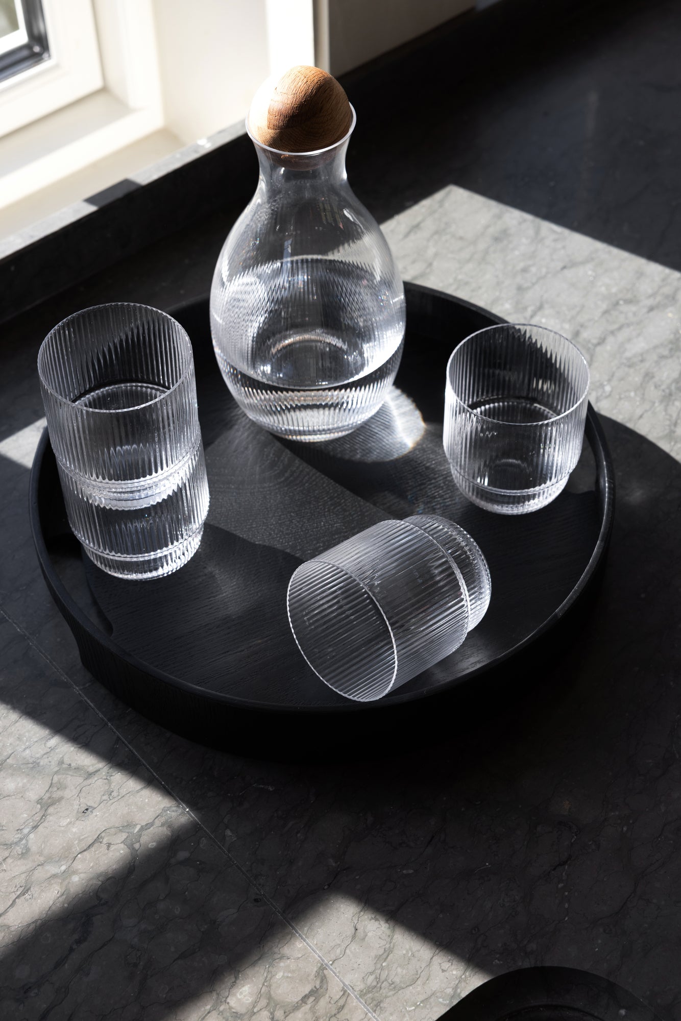 Blanka vannglass, 4-pk.