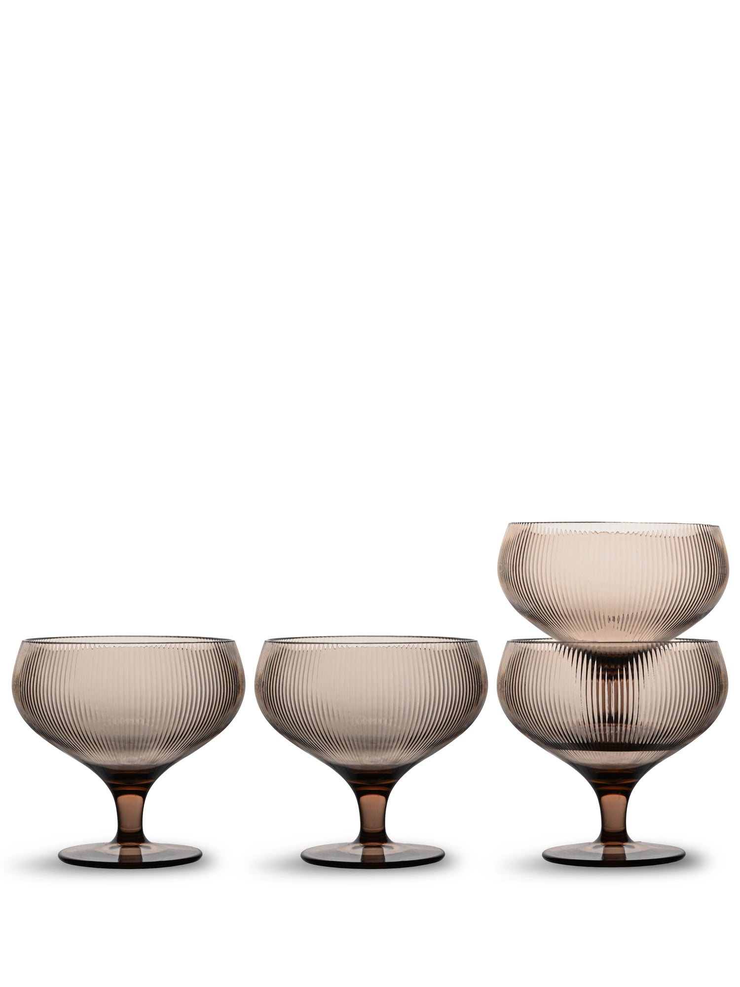 Billi champagne coupe rPET, 4-pk.