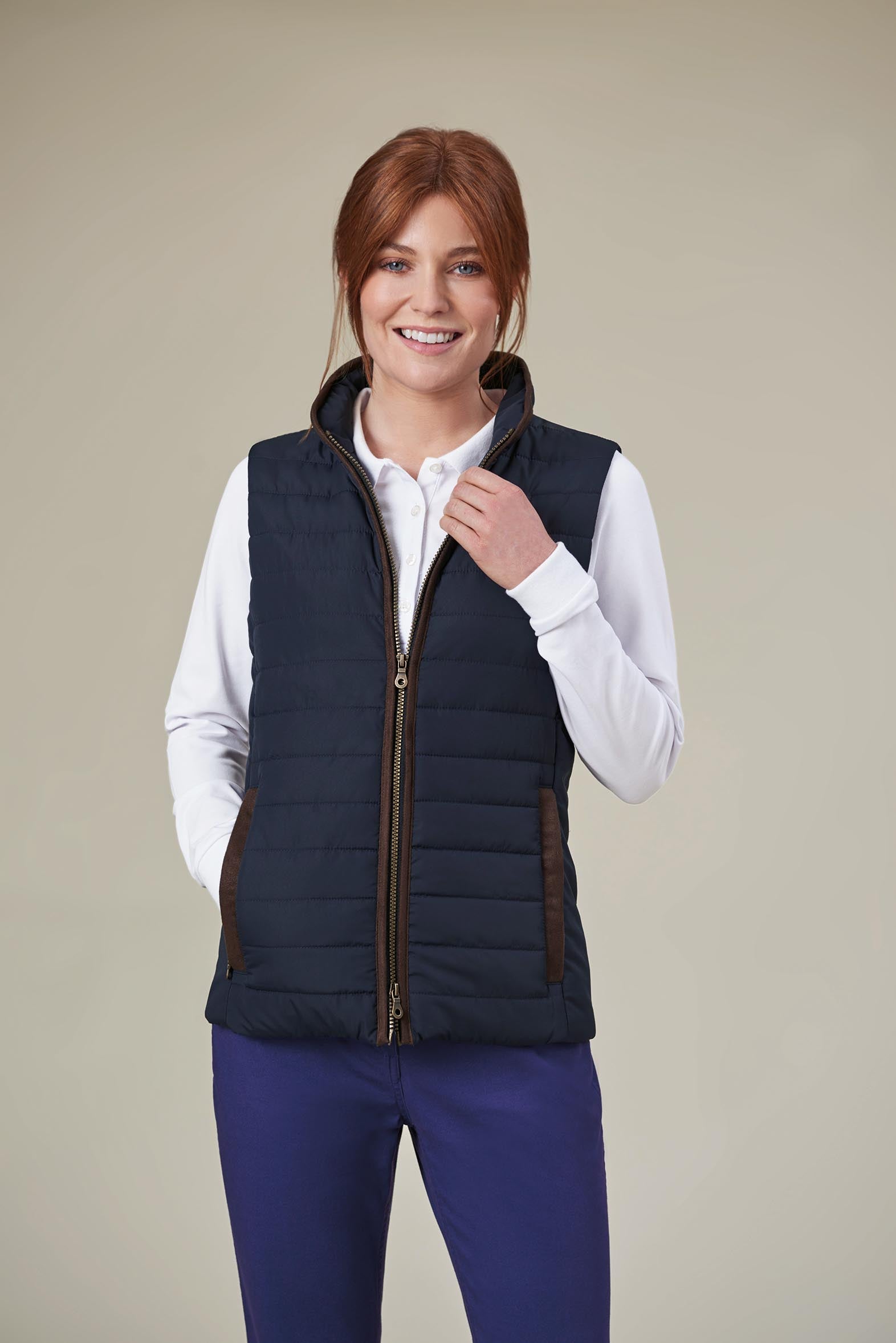 Madison Quilted Vest (D) - TV2377