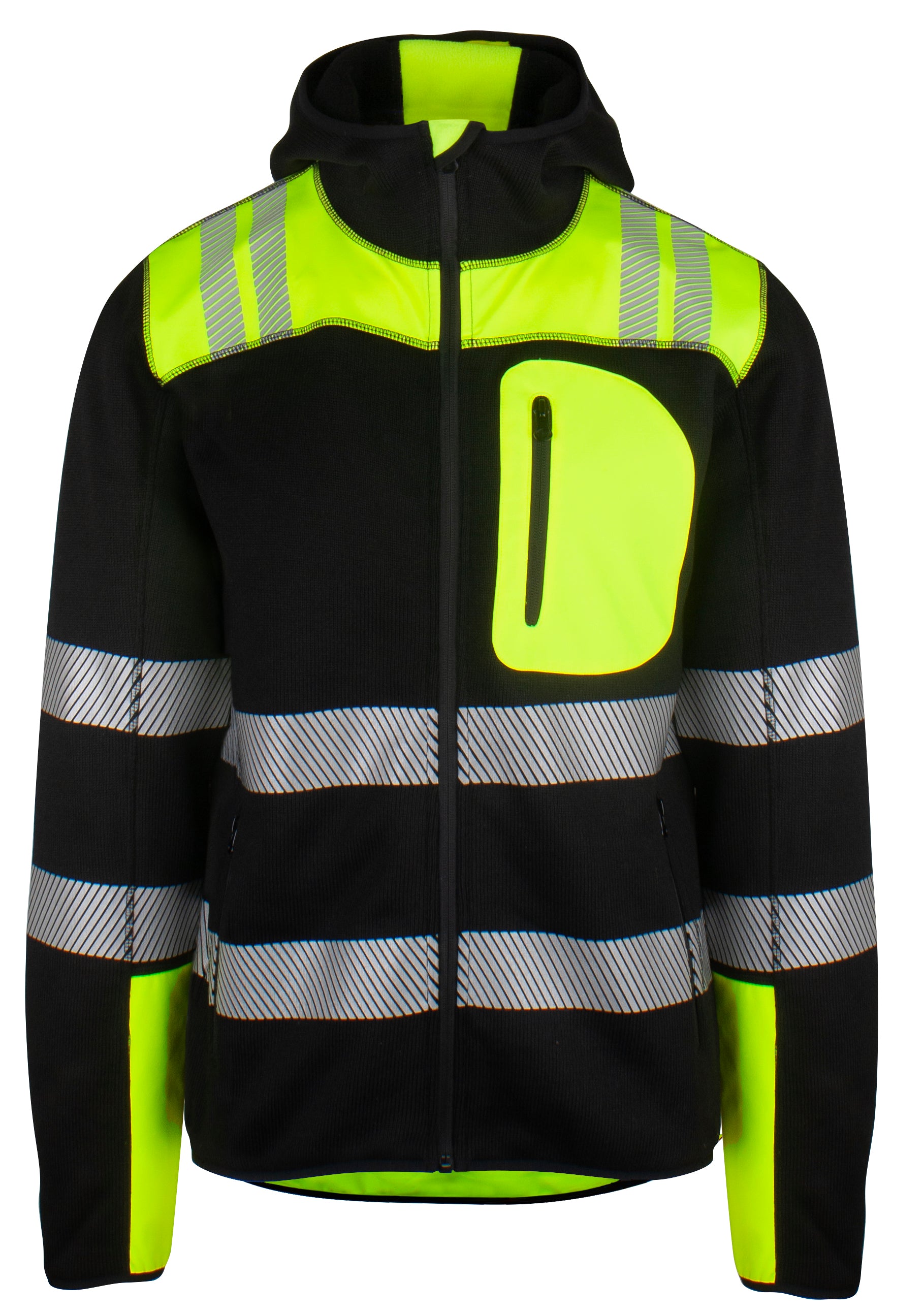 Frontline strikket fleece hoody (U) - 4718
