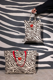 Handlenett Anima zebra